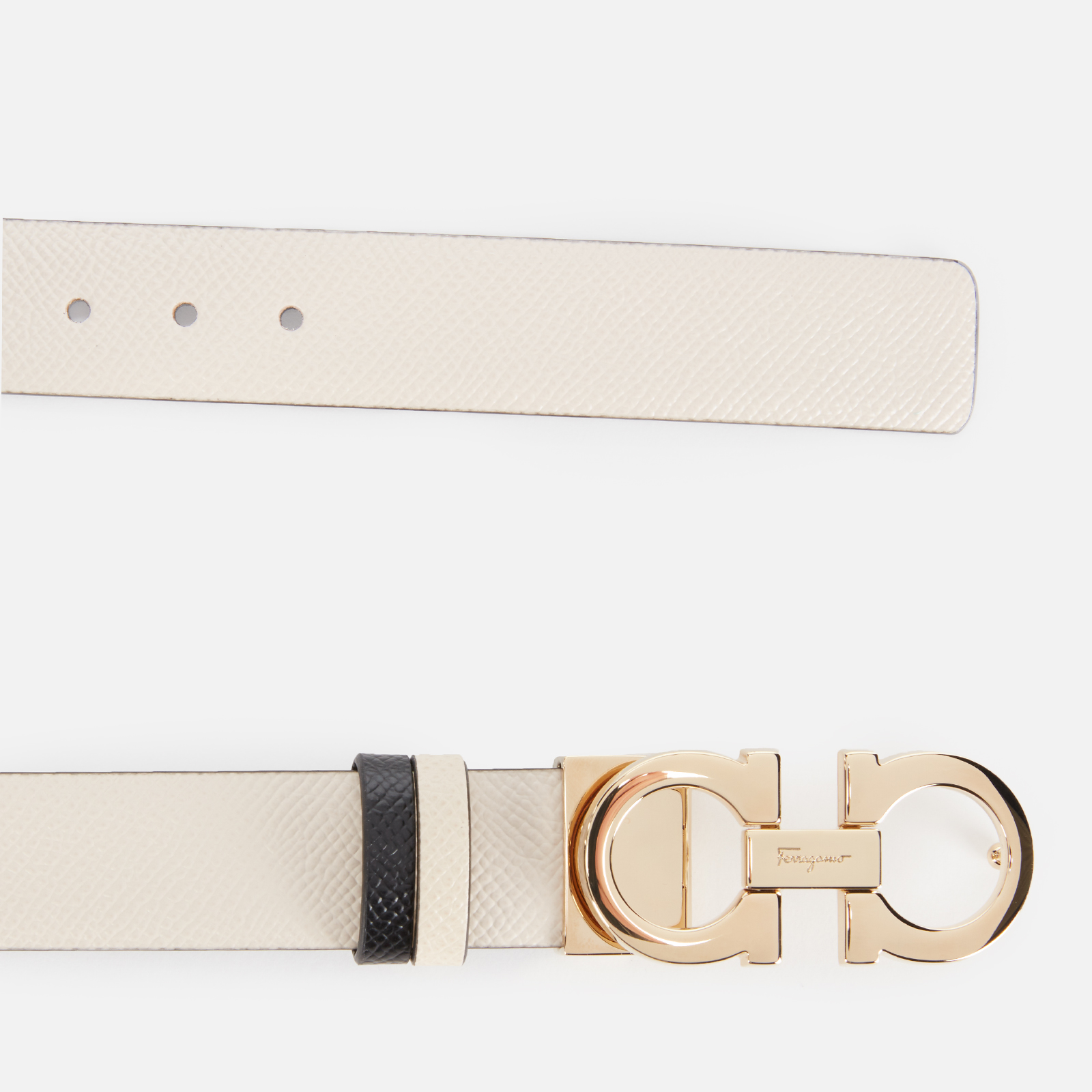 Salvatore Ferragamo Women's 25 Adustable and Reversible Belt