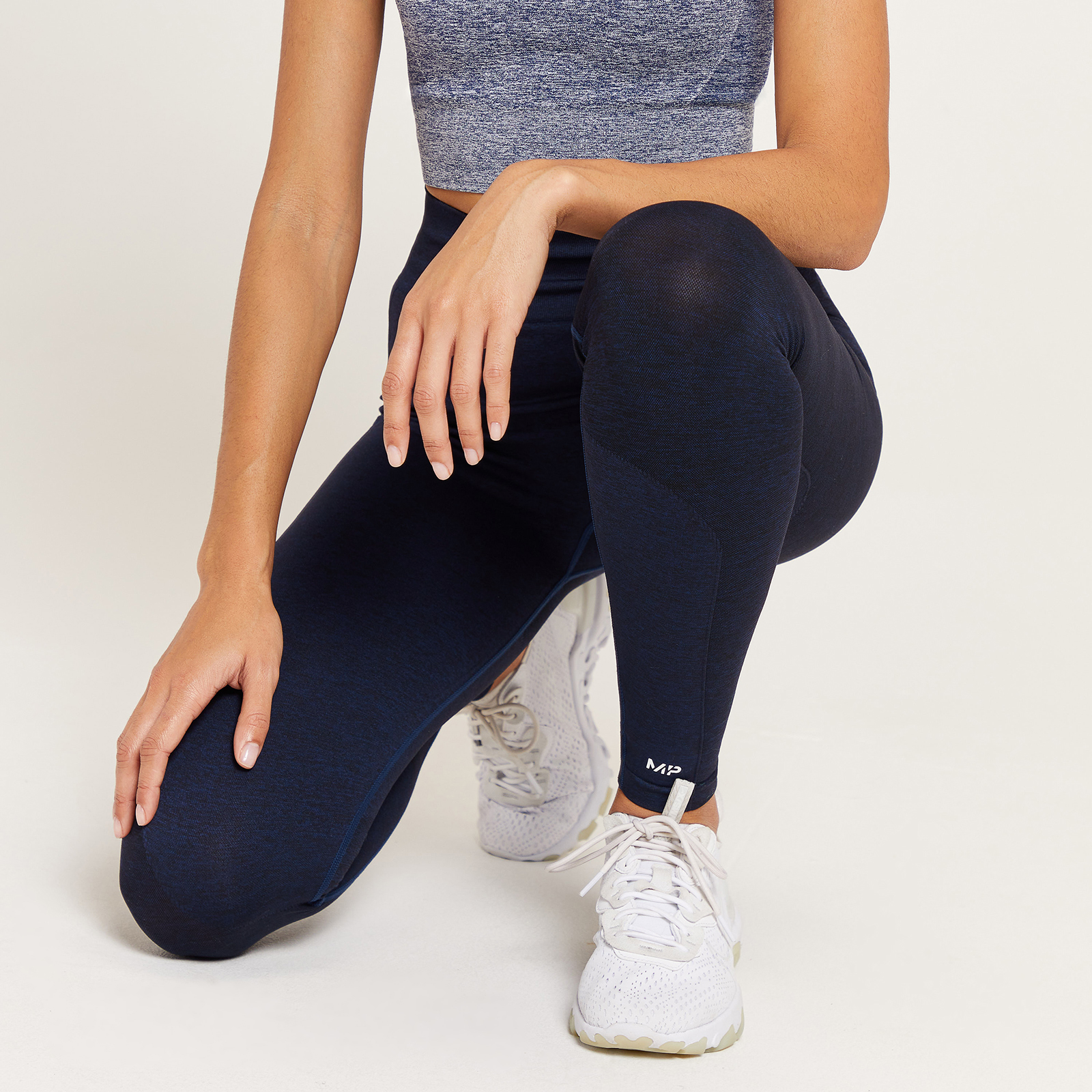 MYPROTEIN - MARLUXIA MP Women's Curve High Waisted Leggings - Galaxy Blue Marl