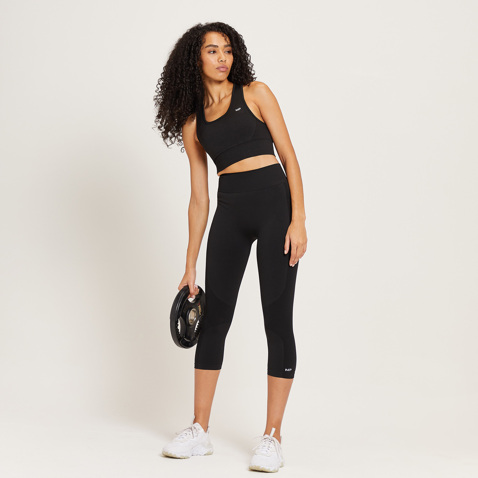 JAZZERCISE ハイウエストレギンス ブラック 13121425-1454915096424676.jpg