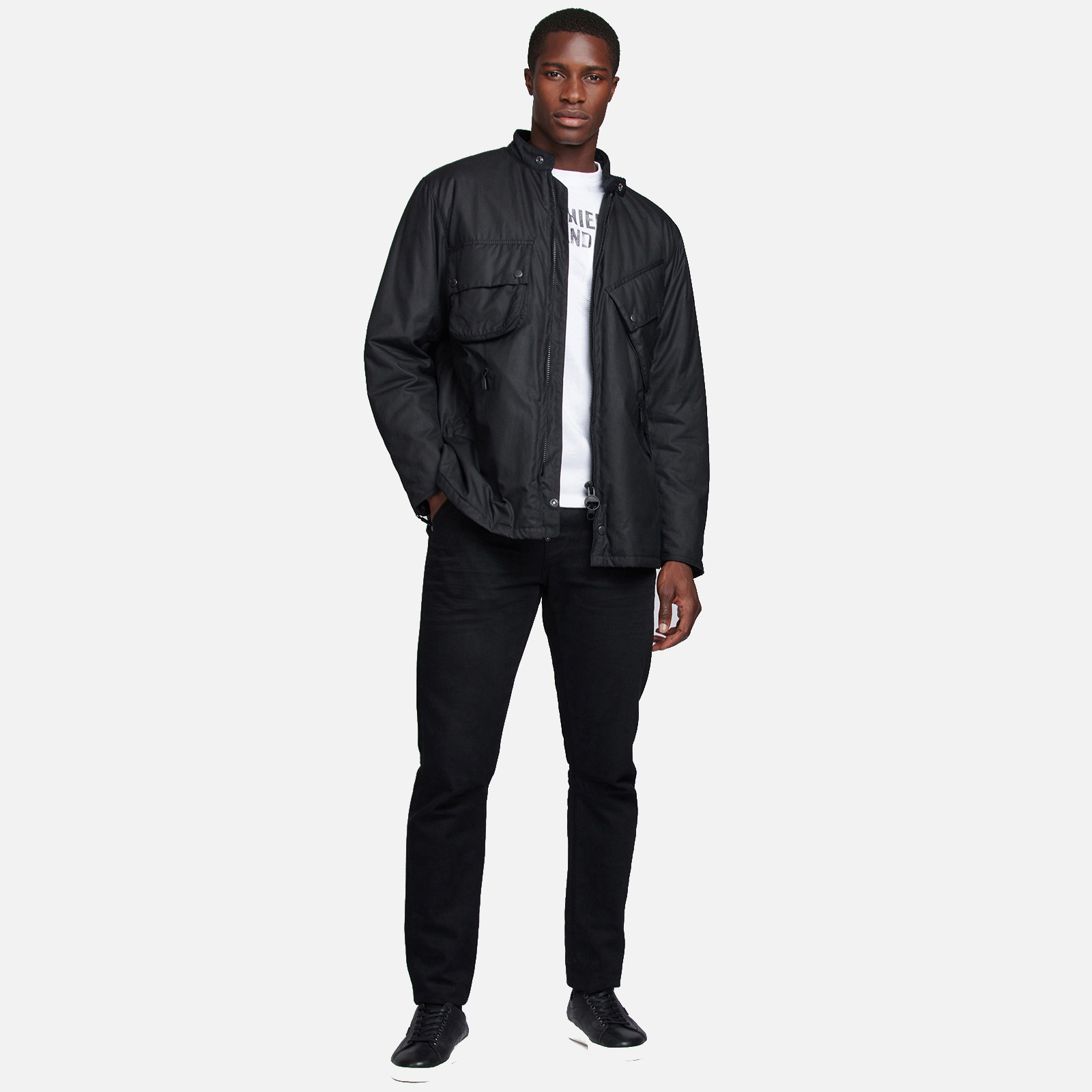 Barbour Heritage X Engineered Garments Men's Harlem Wax Jacket
