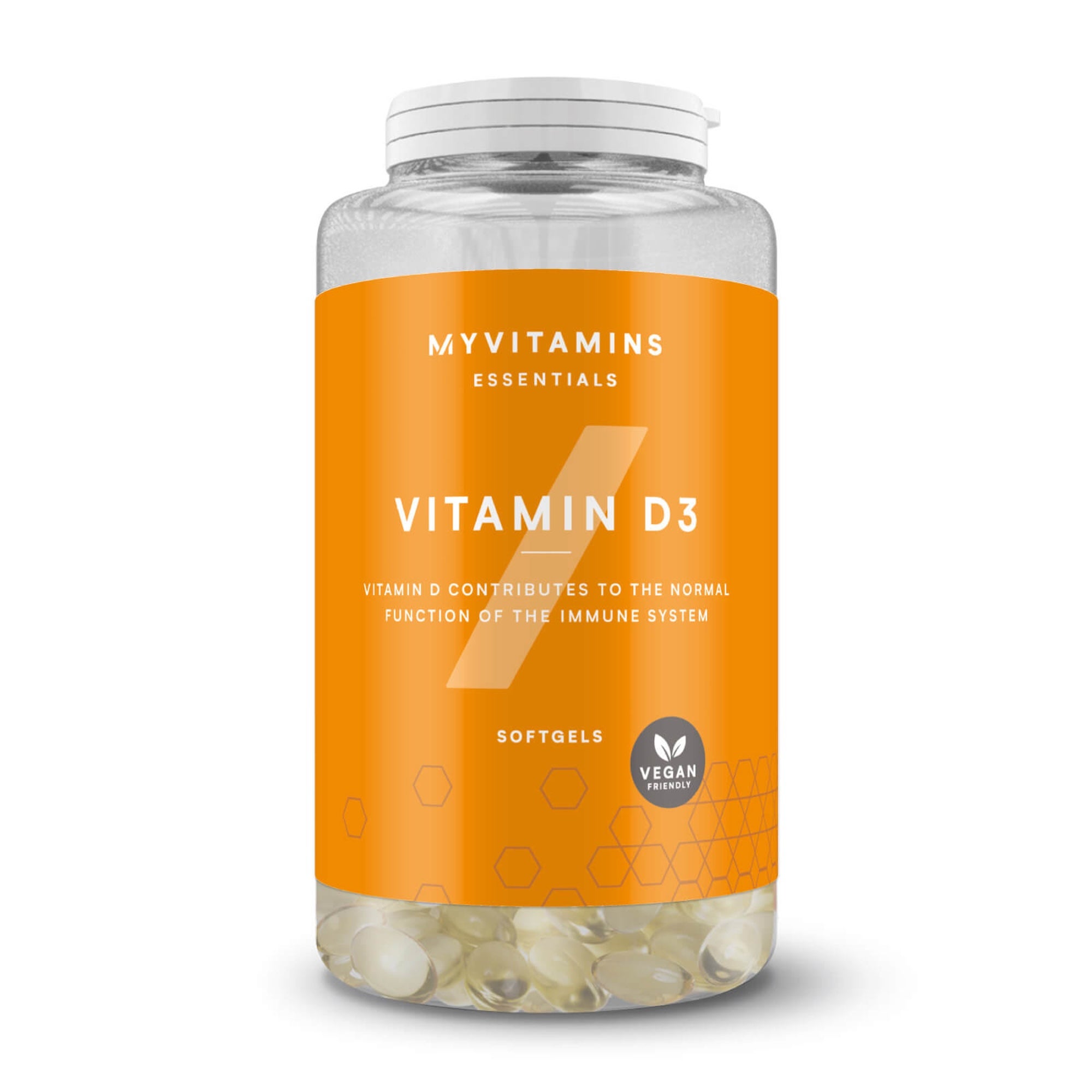 MyProtein Vitamin D3 Softgels bottle