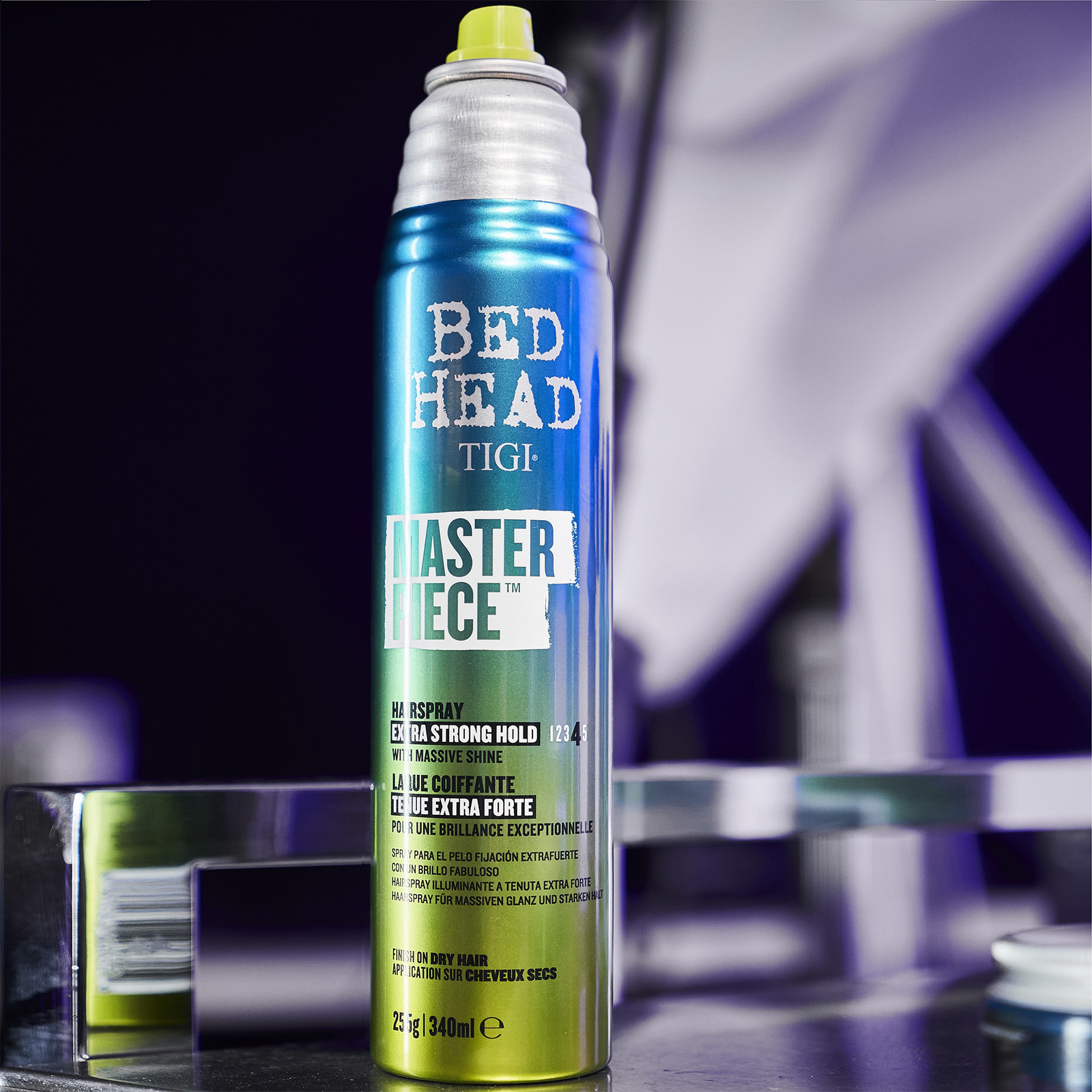 TIGI Bed Head Masterpiece Shiny Hairspray for Strong Hold and Shine 340ml |  LOOKFANTASTIC