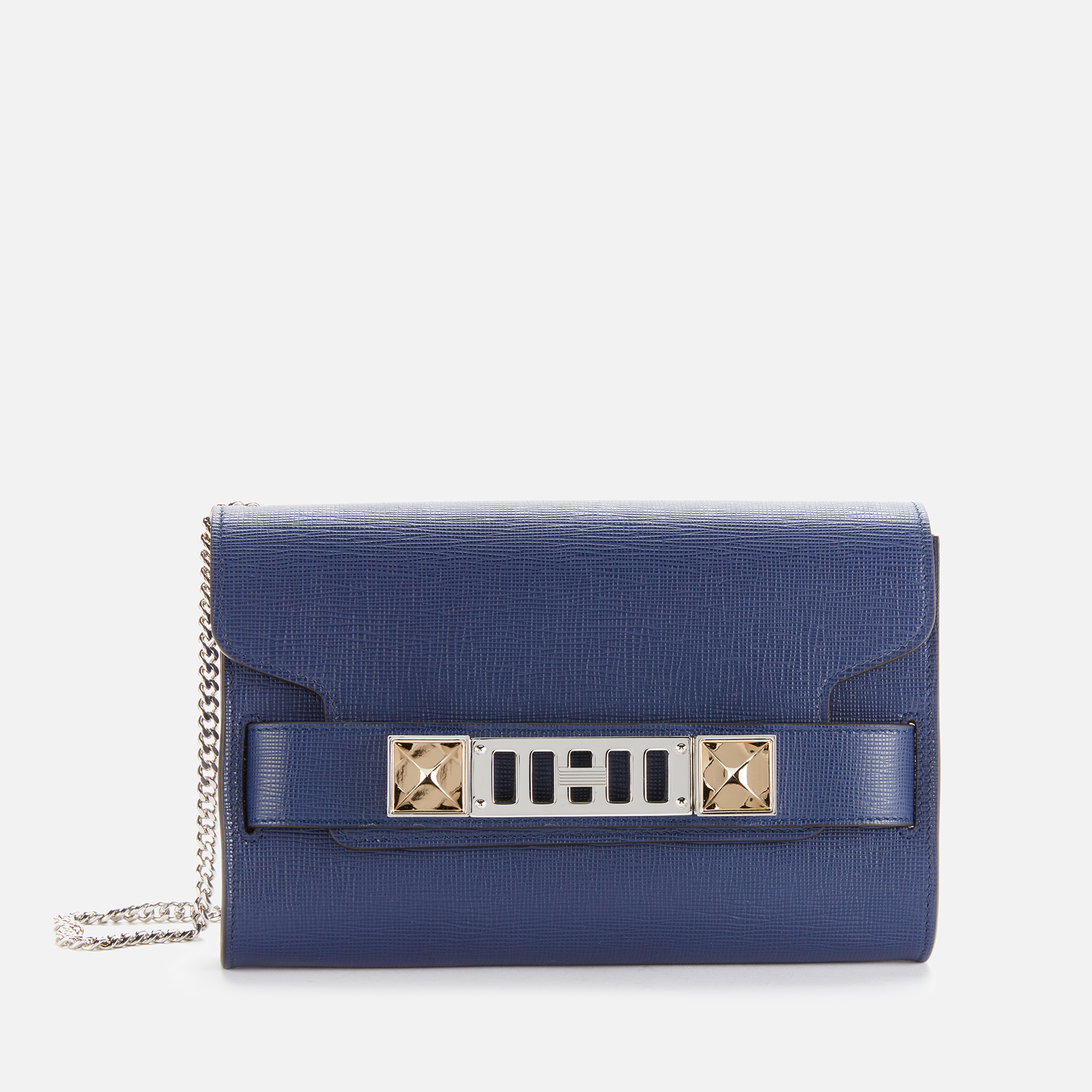 Proenza Schouler Women s Chain Ps11 Clutch Bag New Blue Coggles