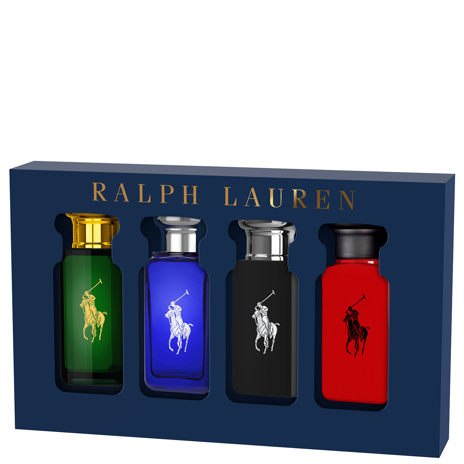 Ralph Lauren World of Polo Collection Eau de Toilette 4 x 30ml Gift Set Worth 60.00 LOOKFANTASTIC