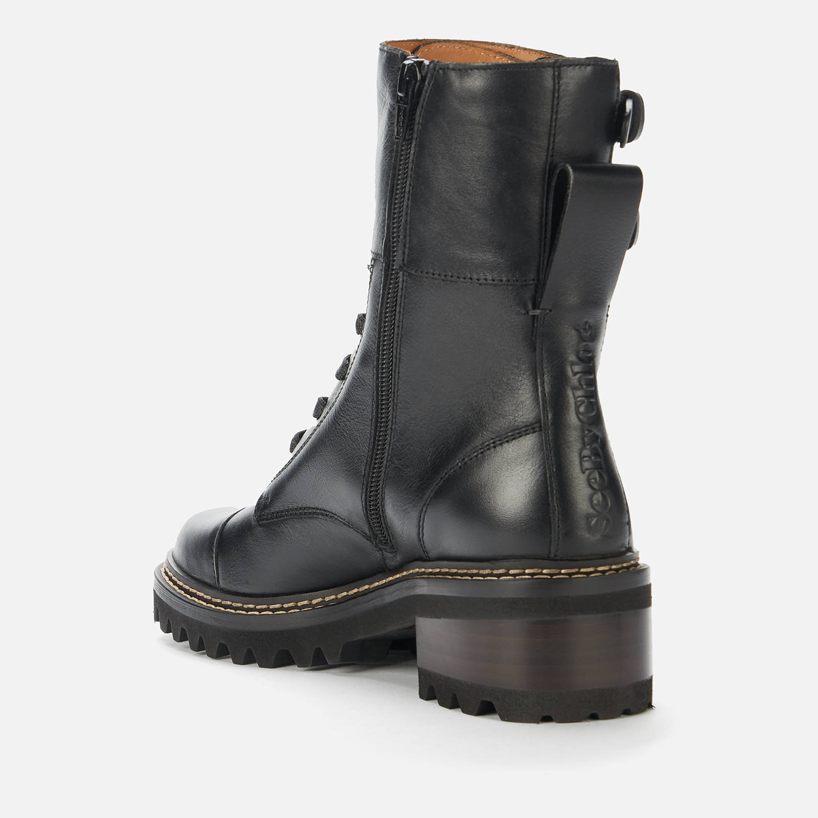 See by chloe combat boots online