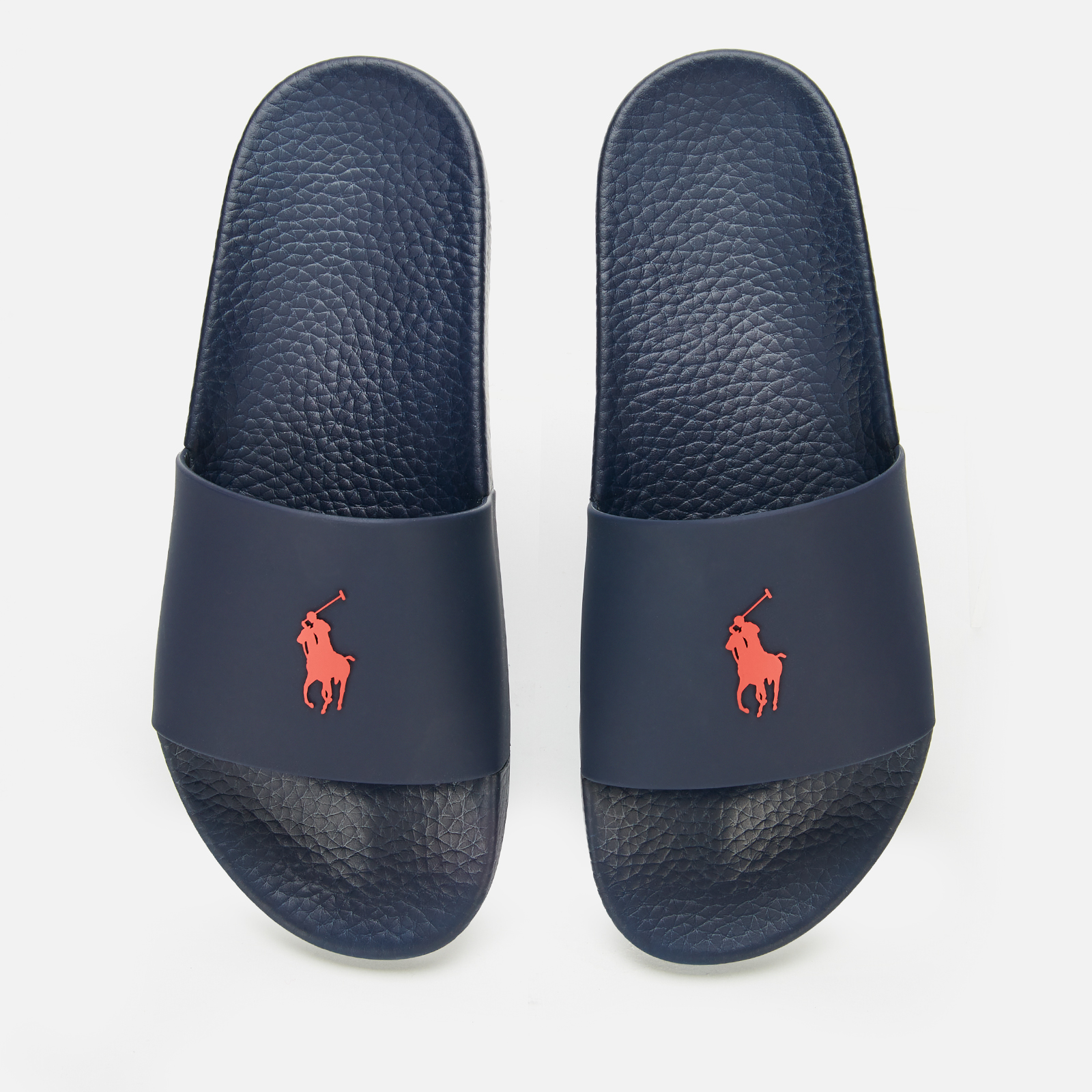 Polo Ralph Lauren Men's Slide Sandals - Navy/Red PP | Allsole