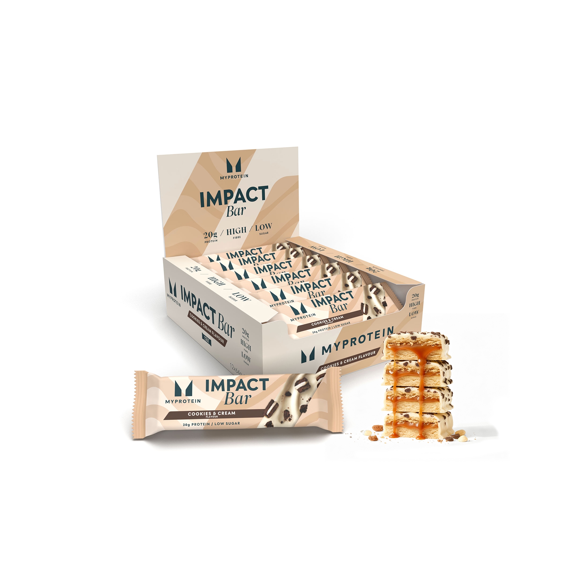 Impact Protein Bar (Cookies and Cream)