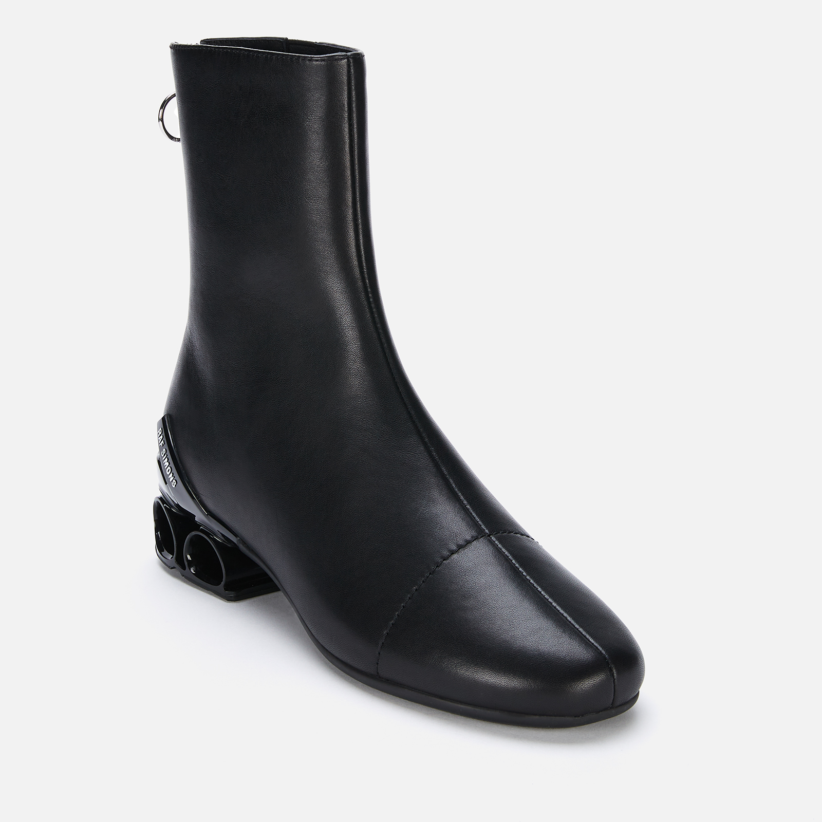 Raf Simons Men's Cycloid-4-2001 Leather Boots - Black | Coggles