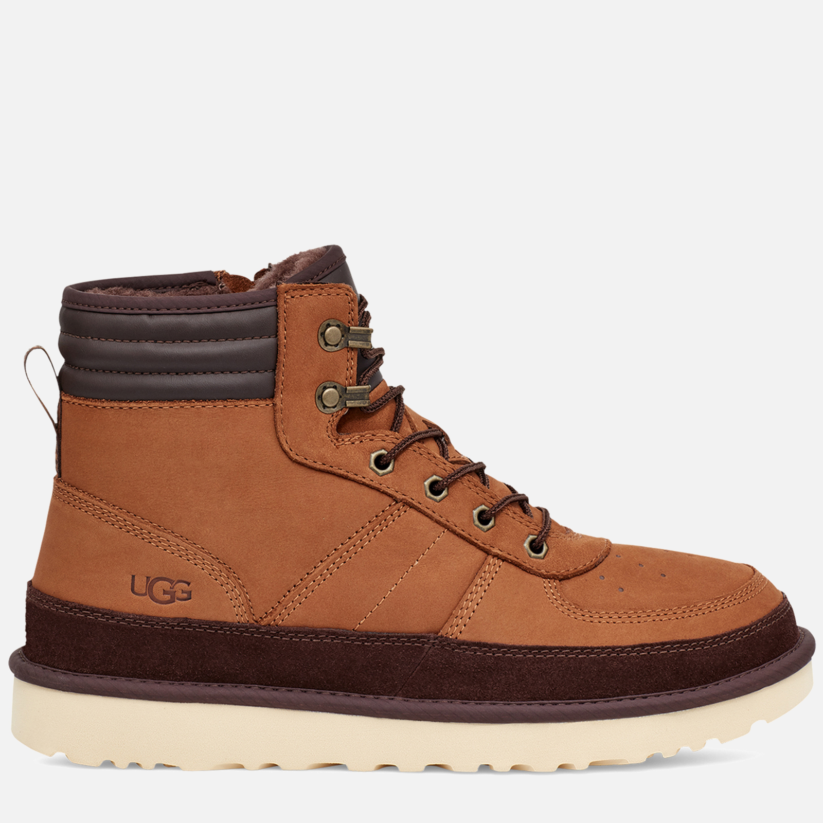 UGG Men s Highland Sport Ez Nubuck Lace Up Boots Chestnut