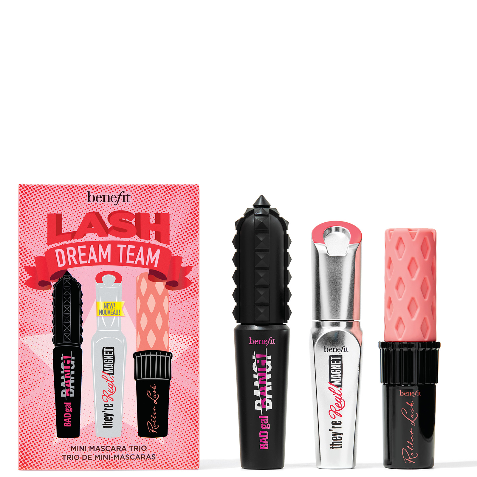 benefit Lash Dream Team Mascara Trio Gift Set Worth 38.50 LOOKFANTASTIC