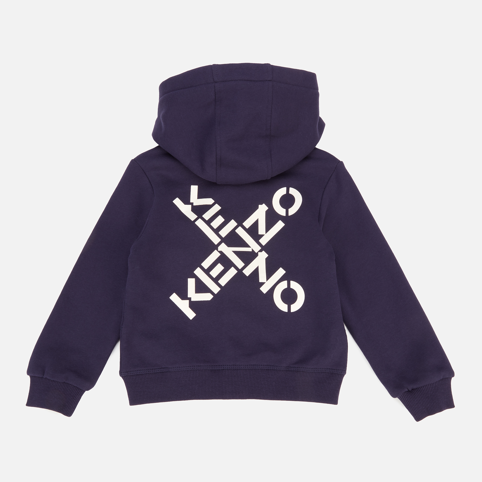 KENZO Baby Boy Zip Through Hoody - Electric Blue - 3 Years