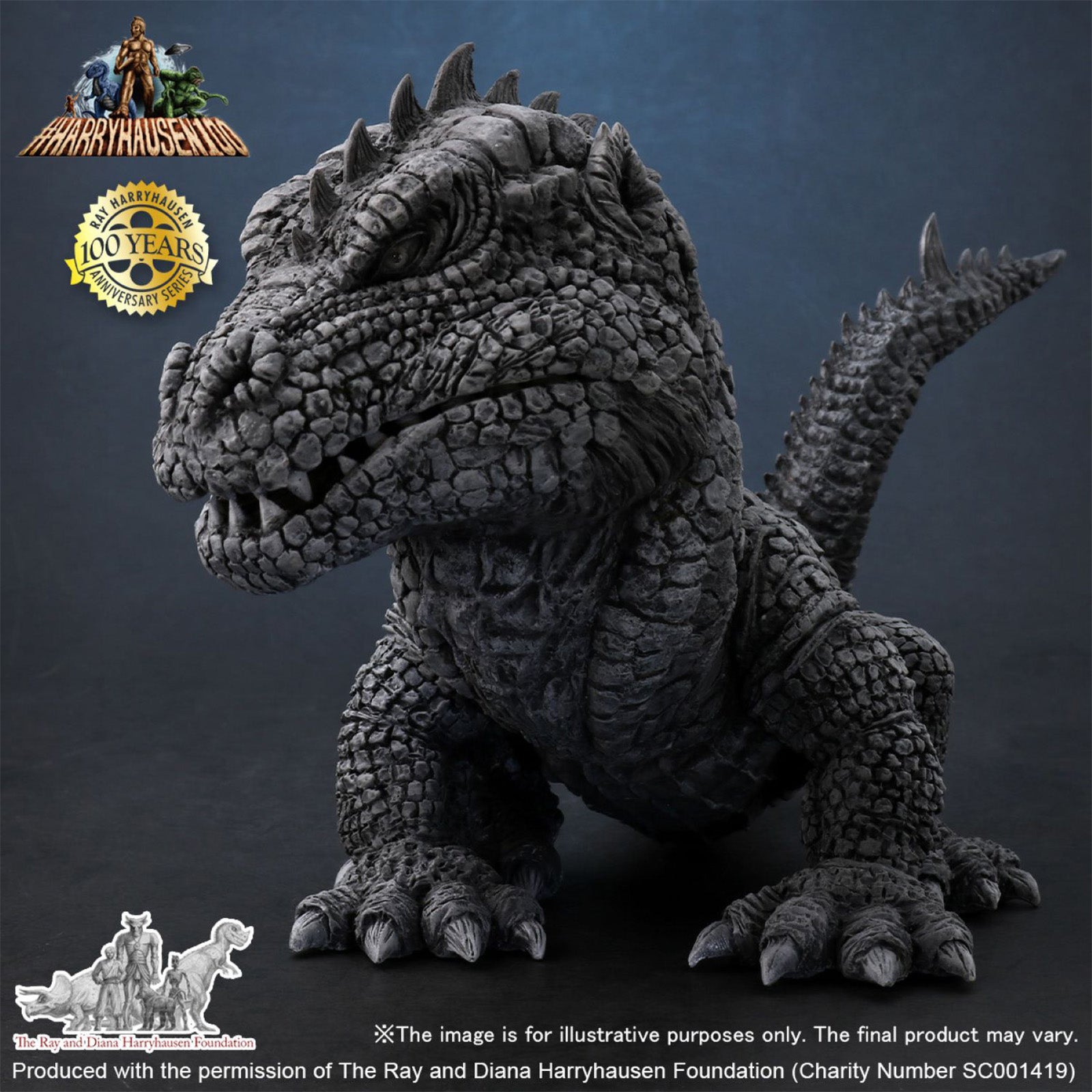 The Rhedosaurus X-Plus DefoReal Series The Beast from 20,000 Fathoms Soft Vinyl Figure ...