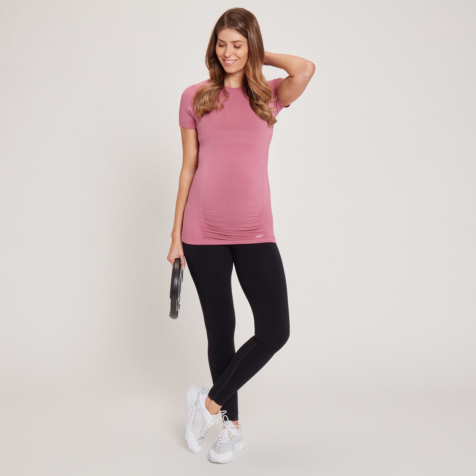 My Bump Schwangerschafts Top Mit V-Ausschnitt – Lässig, Langarm, Dehnbar – Für Jeden Anlass