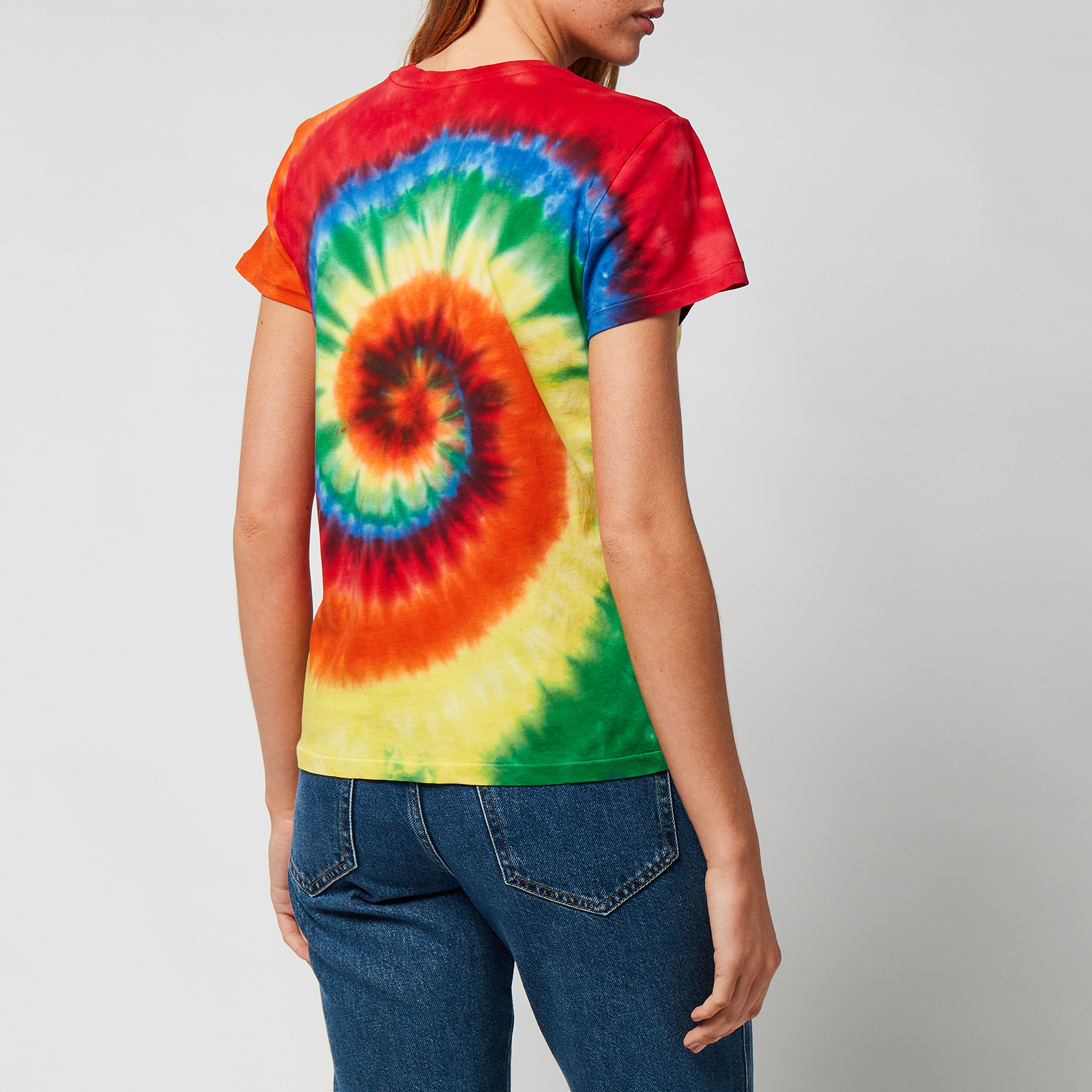 Polo tie dye t shirt best sale