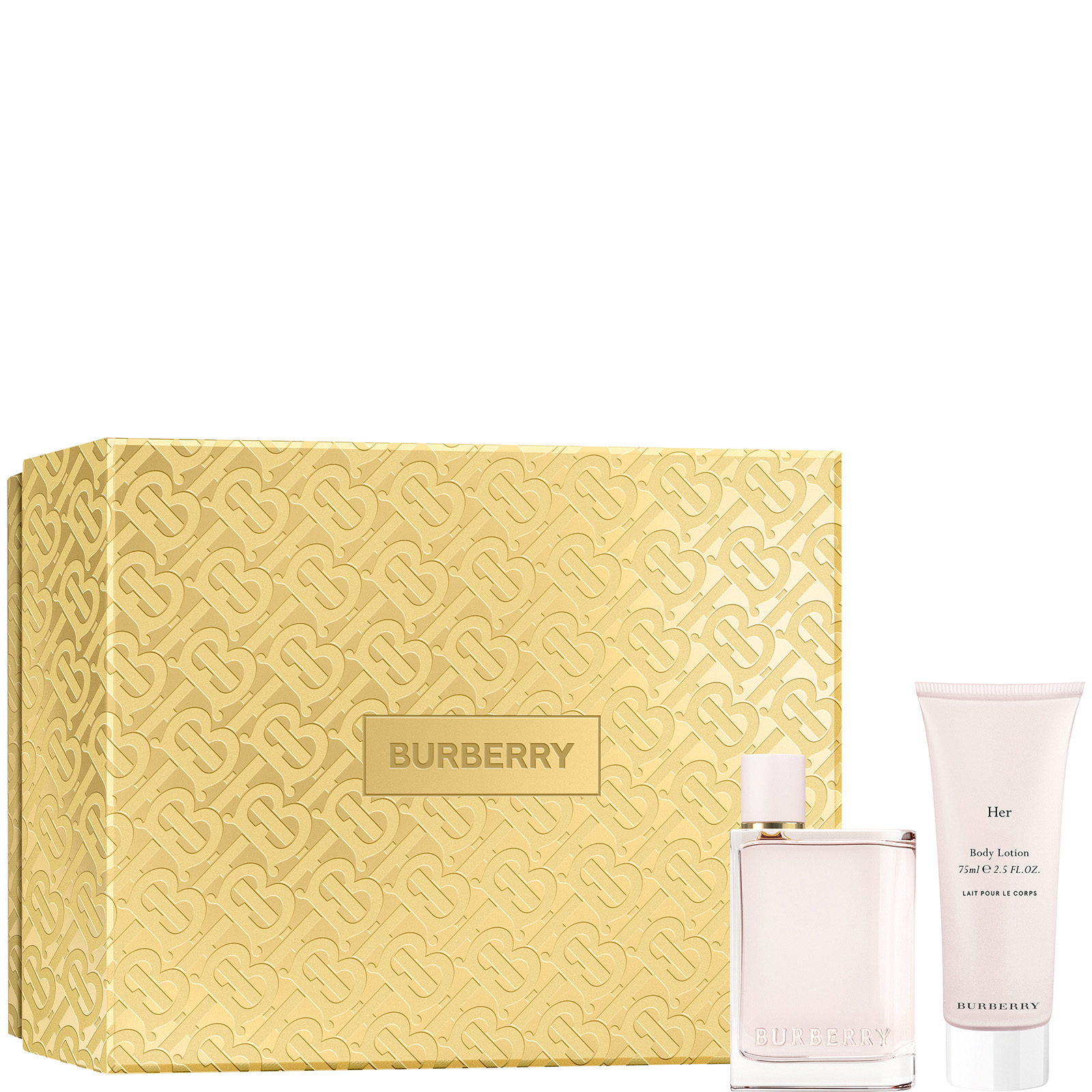 Burberry Her Eau De Parfum 50ml Gift Set LOOKFANTASTIC