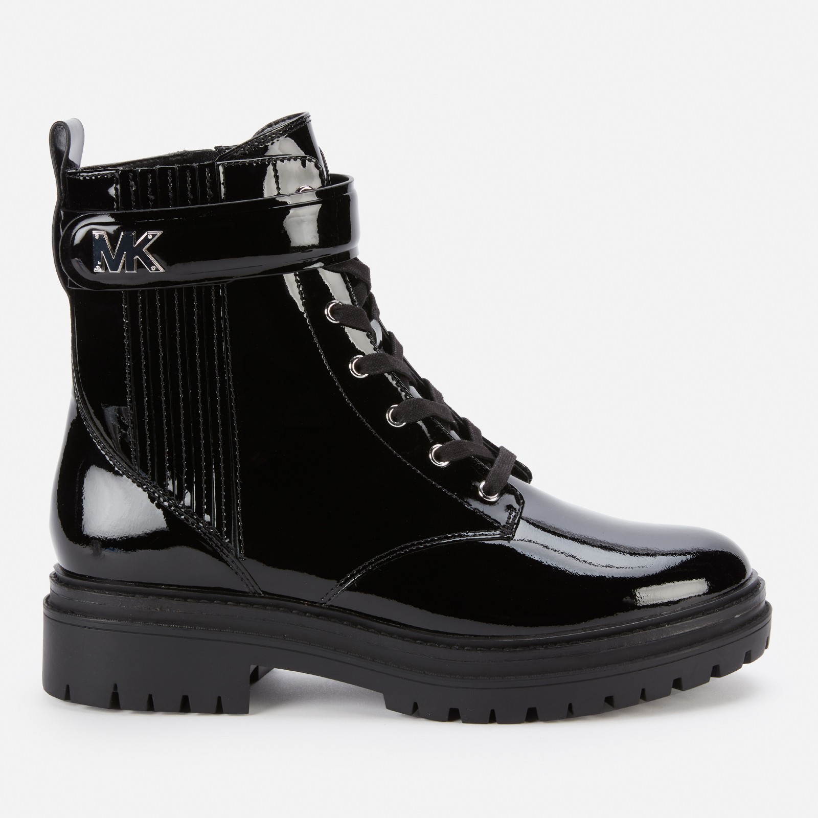 Michael kors patent leather boots best sale