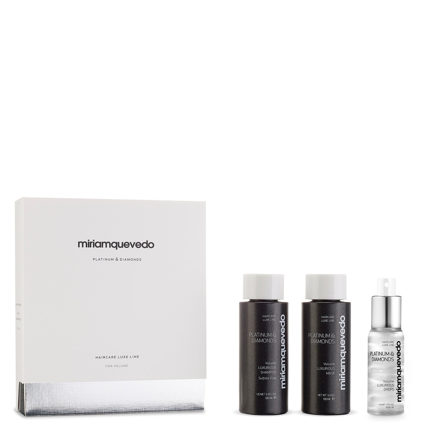 Rejuvenating Set Color:blue Miriam Quevedo Platinum and Diamonds Global Rejuvenation Set ...