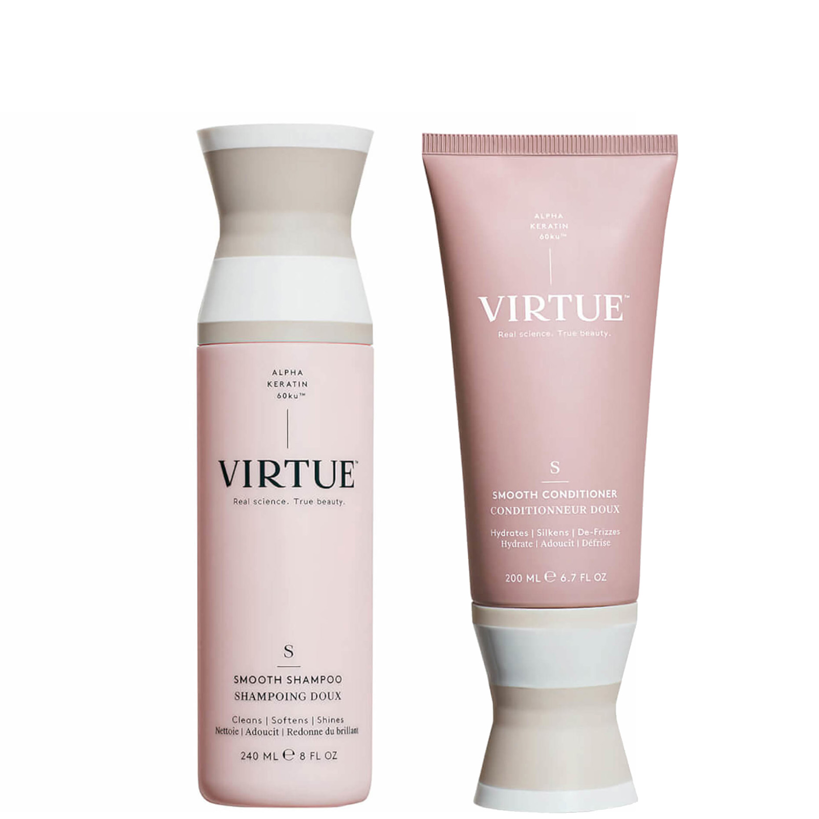 cult VIRTUE Smooth Shampoo and Conditioner