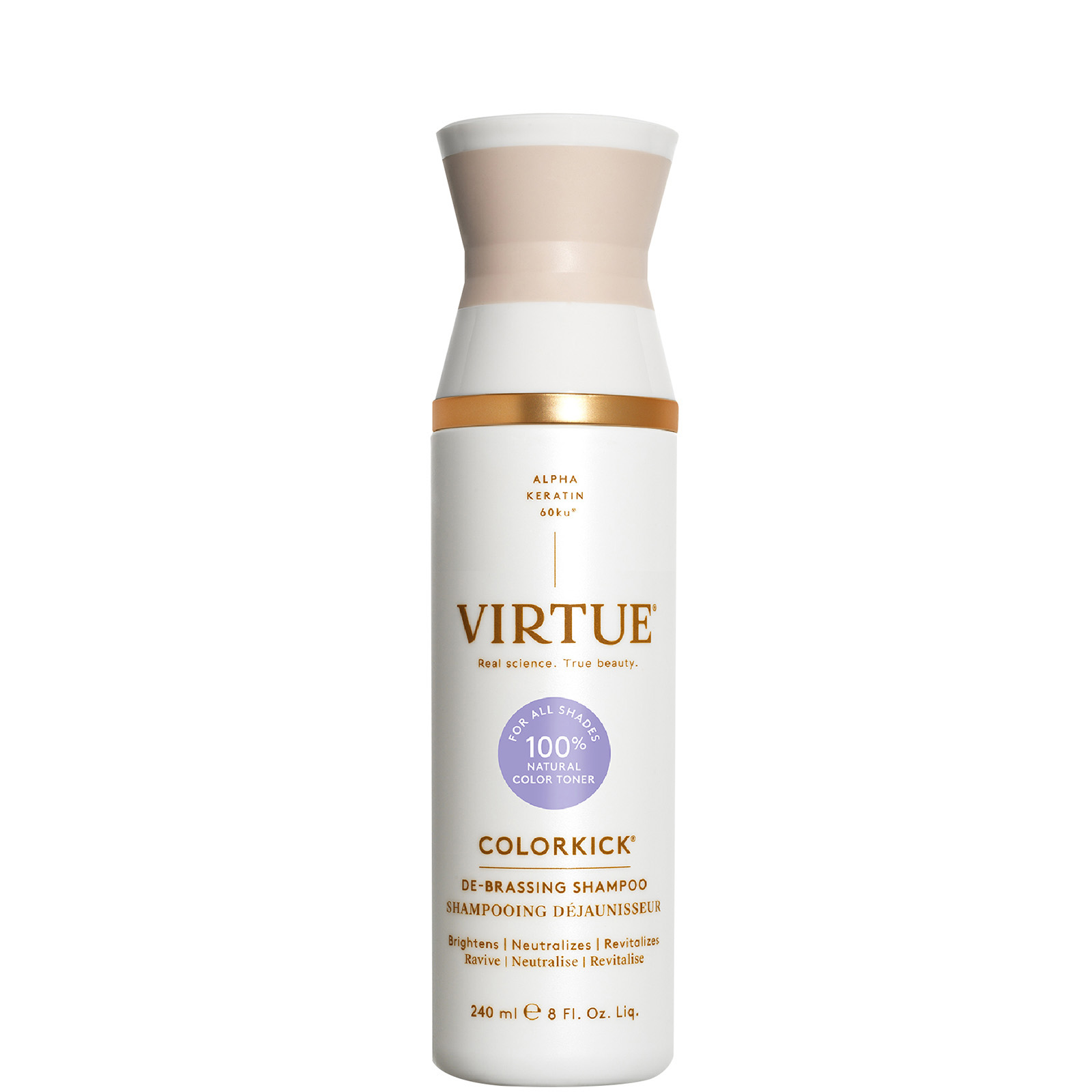 cult VIRTUE ColorKick De-Brassing Shampoo 240ml