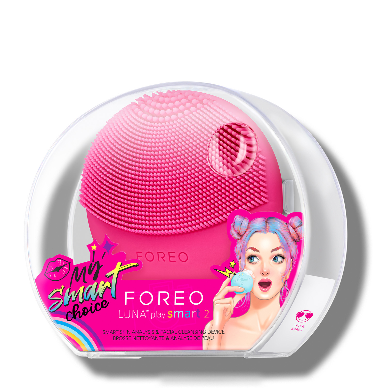 LUNA♥️♠️♣️♦️MALYSA出品② FOREO LUNA Play Smart 2 Facial Cleansing Device With Skin