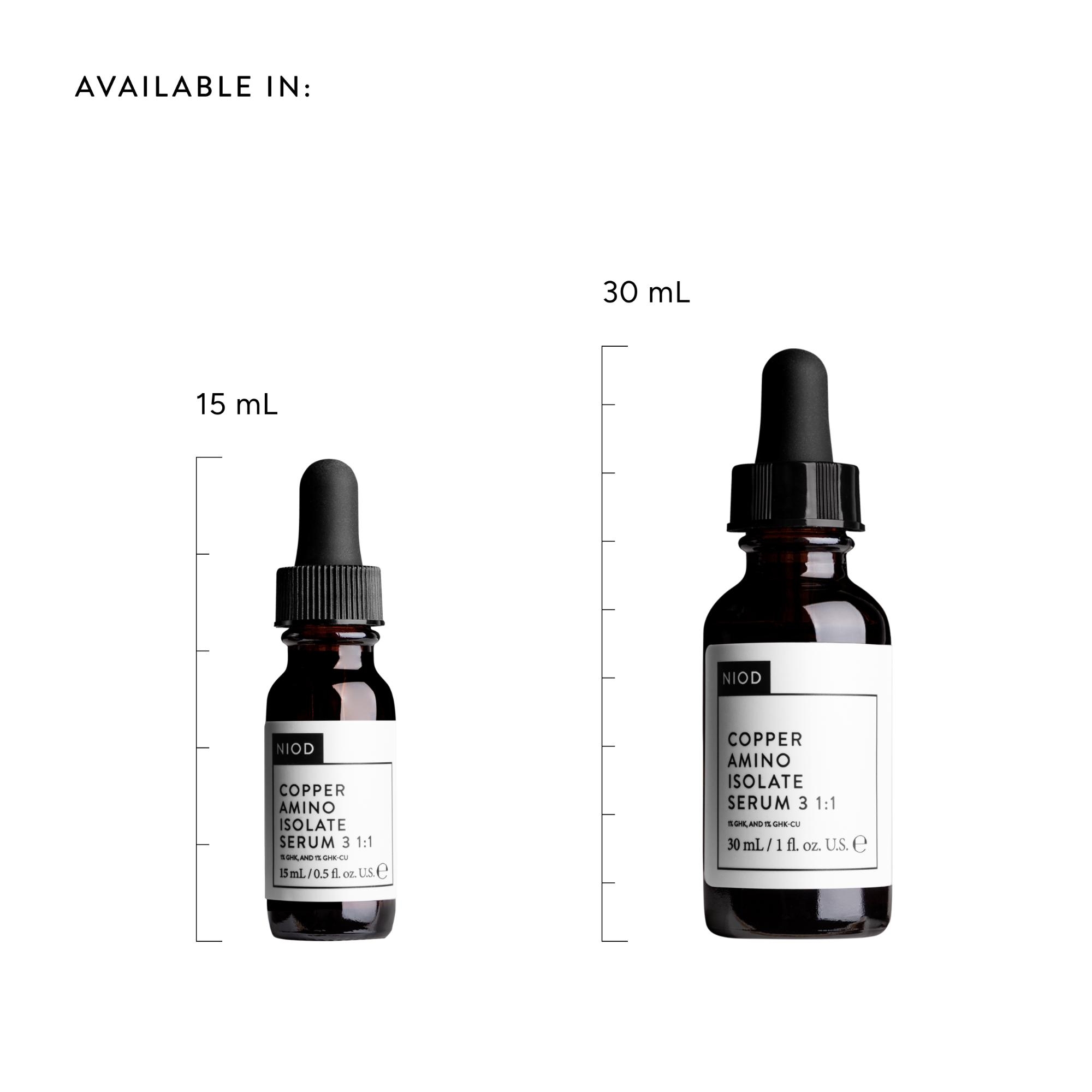 NIOD Copper Amino Isolate Serum 3 1:1 15ml | Cult Beauty