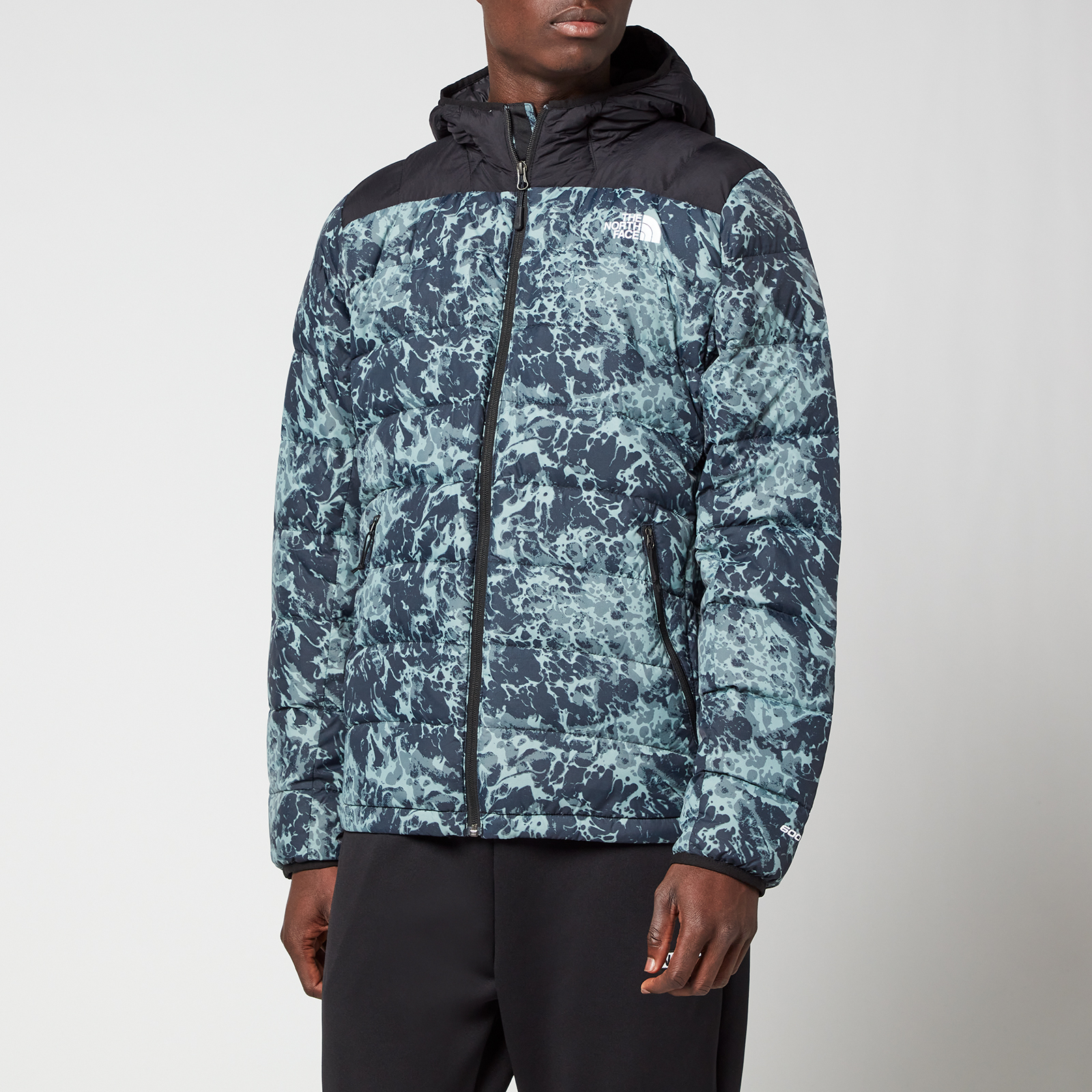 The North Face Men s La Paz Hooded Jacket Marble Print S Coggles