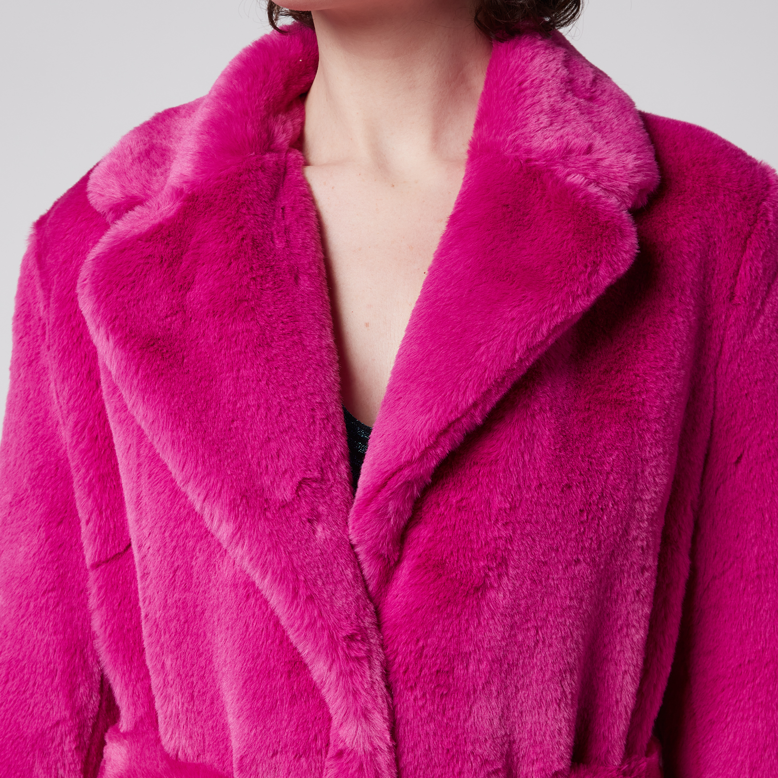 Stand Studio Women's Faux Fur Koba Juliet Long Coat - Hot