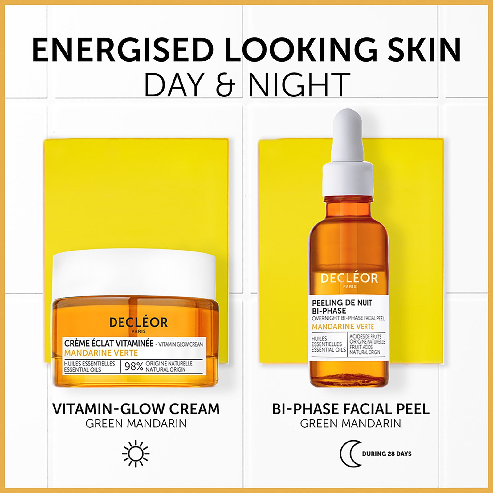 Decléor Green Mandarin Vitamin Glow Day Cream with Hyaluronic Acid