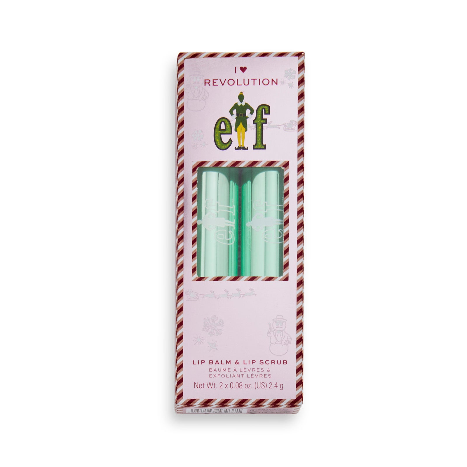 Lip Gloss I Heart Revolution London Candy – Encre à Lèvres Rouge, 8 Ml