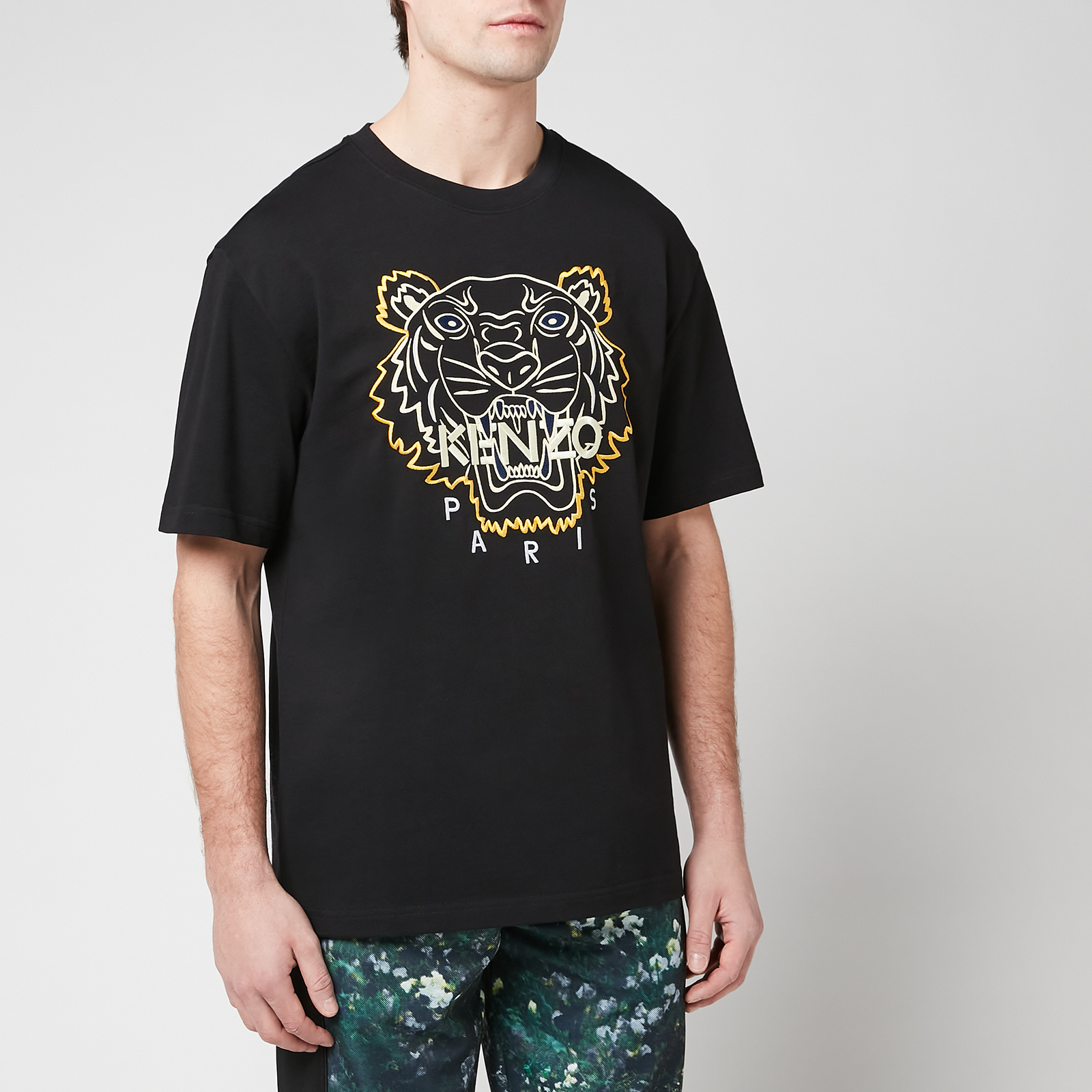 KENZO Men s Tiger Seasonal Relaxed T Shirt Black S Coggles