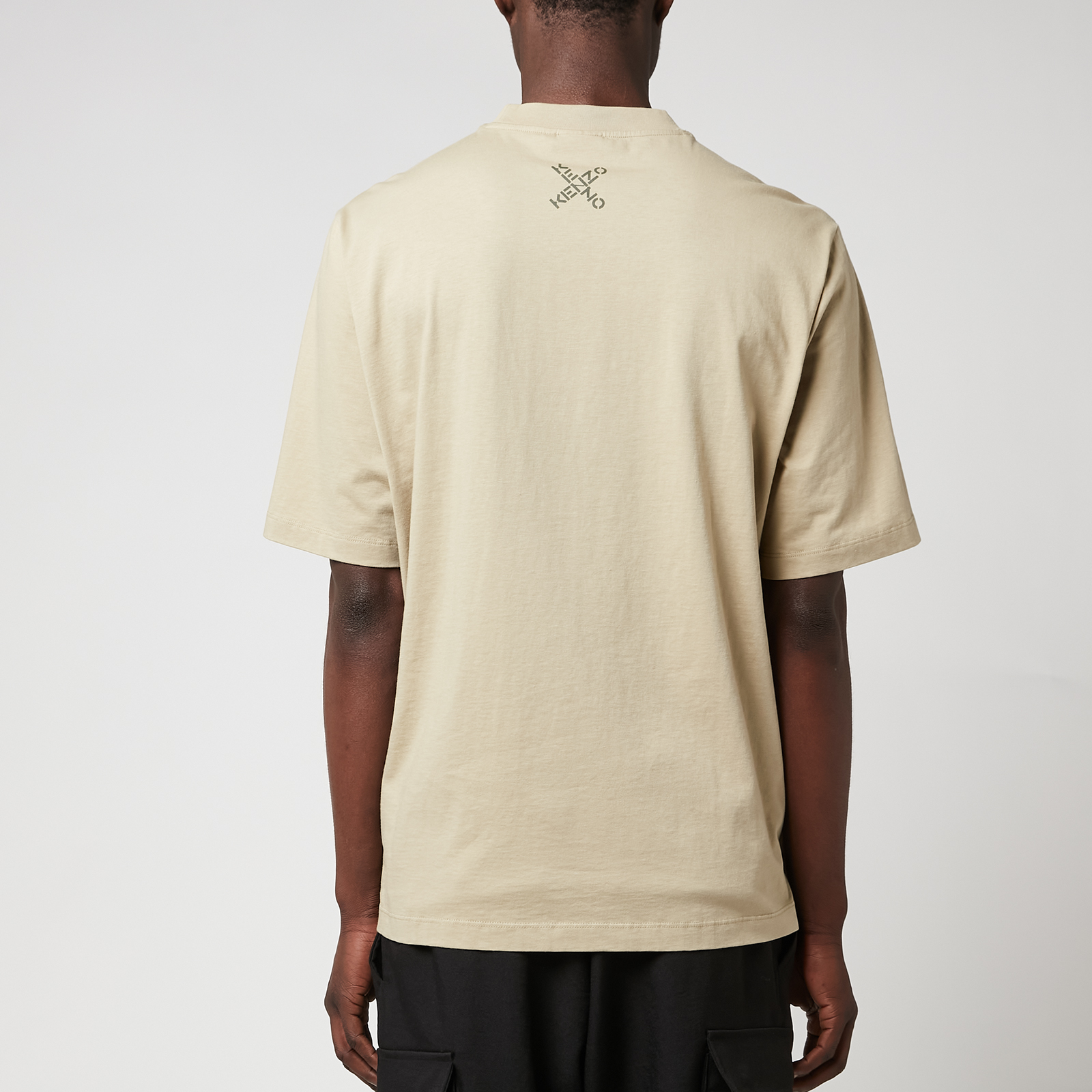 KENZO Men's Sport Oversize T-Shirt - Taupe - S | Coggles