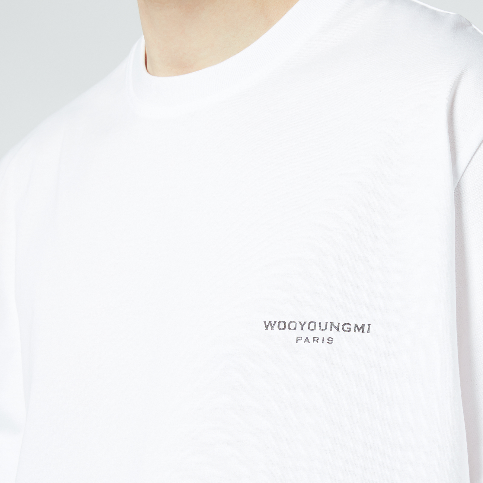 Wooyoungmi Men's Colour Changing Flowers T-Shirt - White