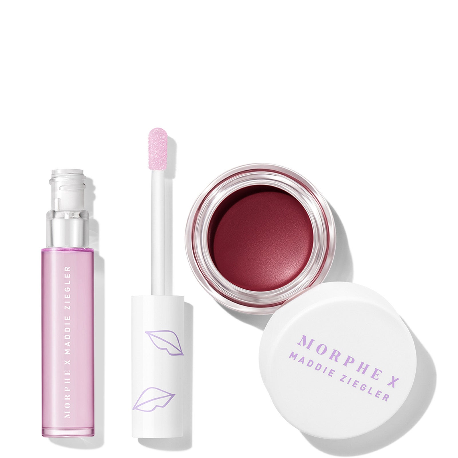 Morphe X Maddie Ziegler Oh So Berry Lip and Cheek Duo | LOOKFANTASTIC