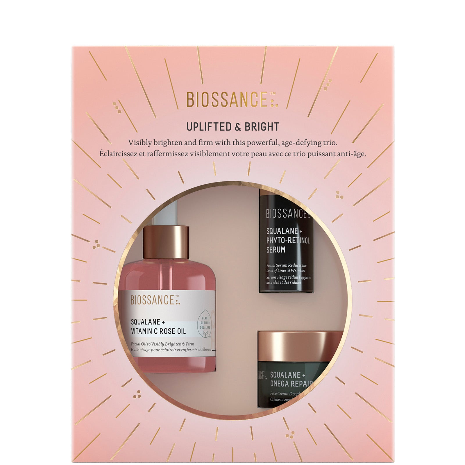 Biossance Uplifted and Bright Kit | Cult Beauty