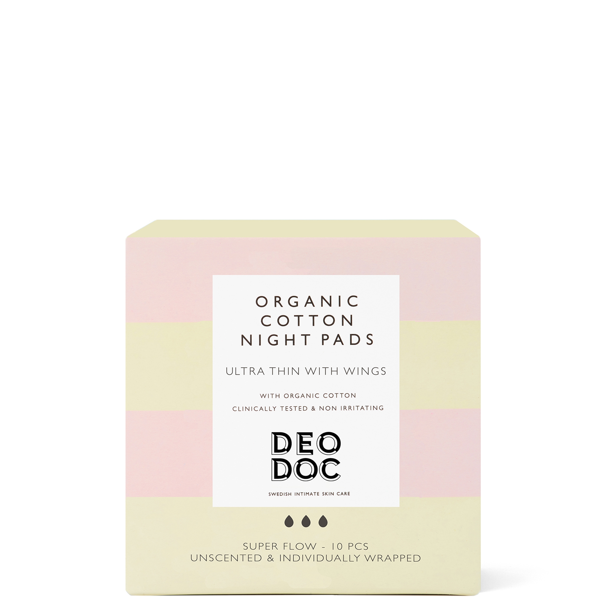 cult DeoDoc Organic Cotton Night Pads