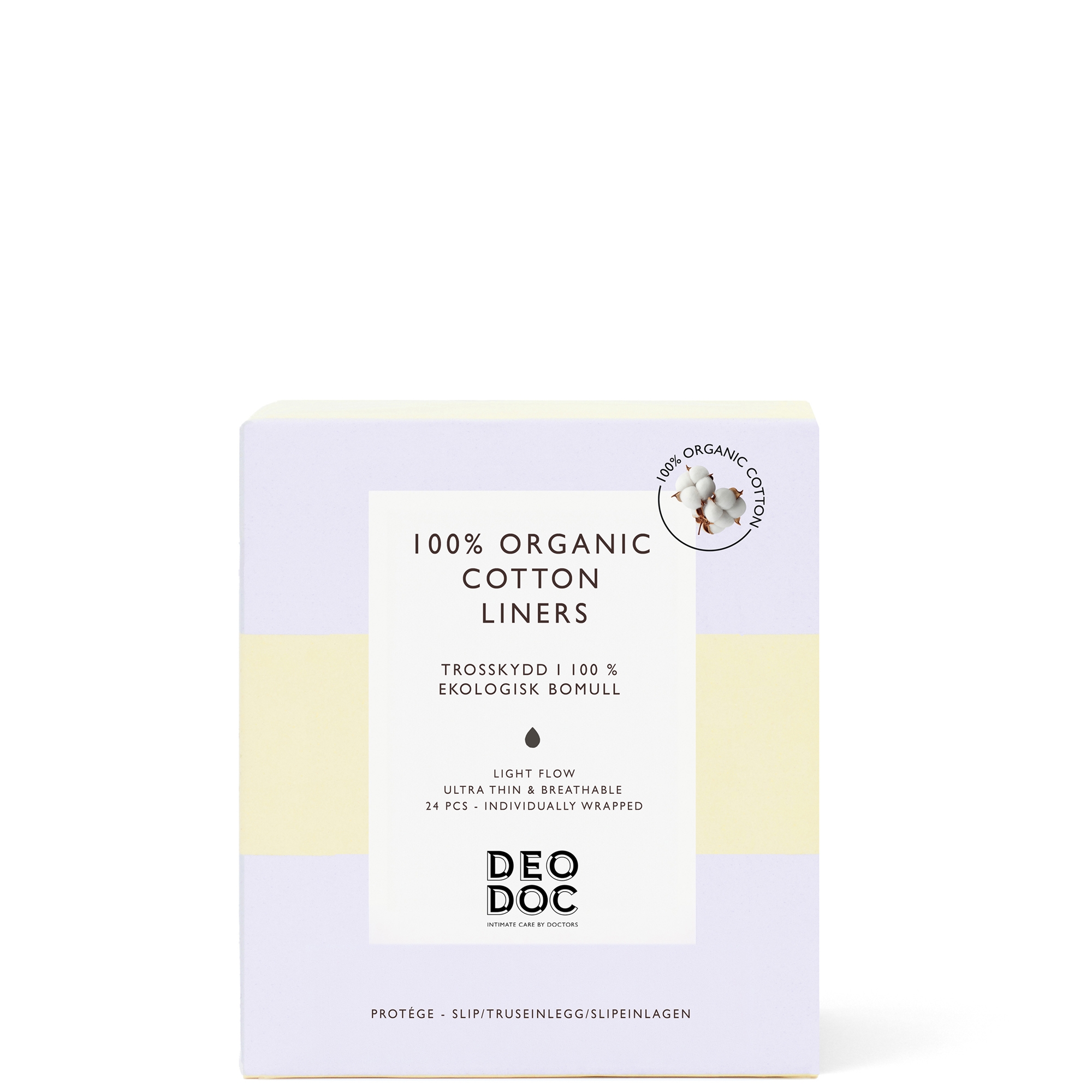 cult DeoDoc Organic Cotton Liners