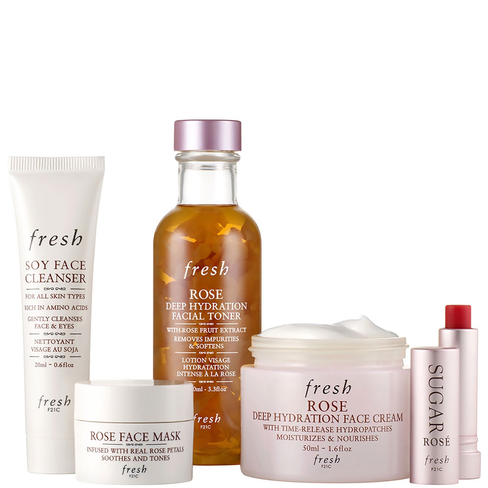 fresh Rose Hydration Skincare Set | Cult Beauty