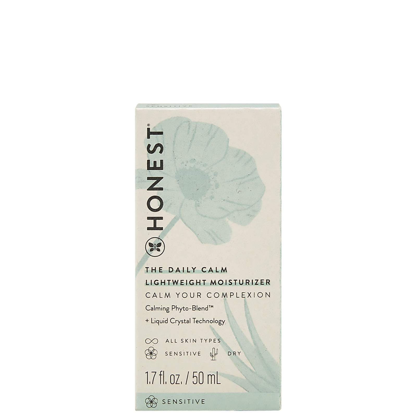 The Daily Calm Leichte Feuchtigkeitscreme Von Honest – Beruhigende Gesichtspflege Mit Hyaluron Für Empfindliche Haut (1,7 Oz / 50 Ml)