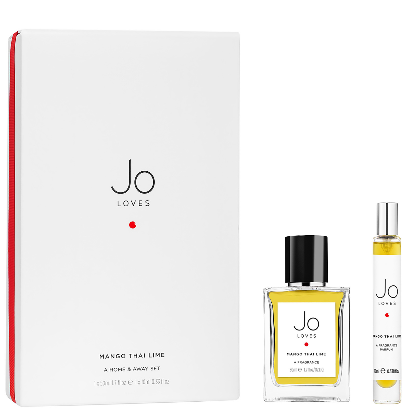 Jo Loves Mango Thai Lime セット Jo Loves Mango Thai Lime Home and Away Set | Cult Beauty