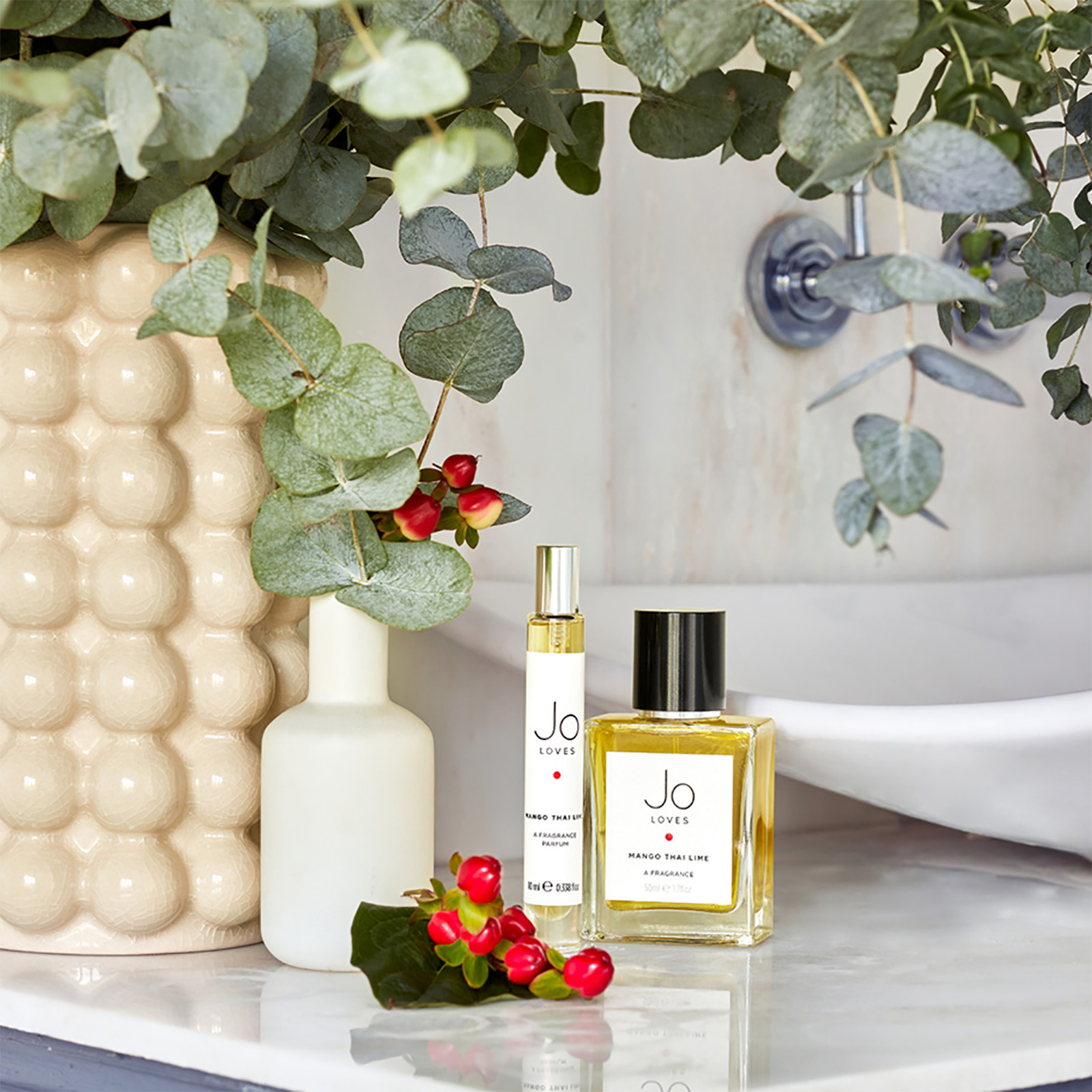 Jo Loves Mango Thai Lime Home and Away Set | Cult Beauty