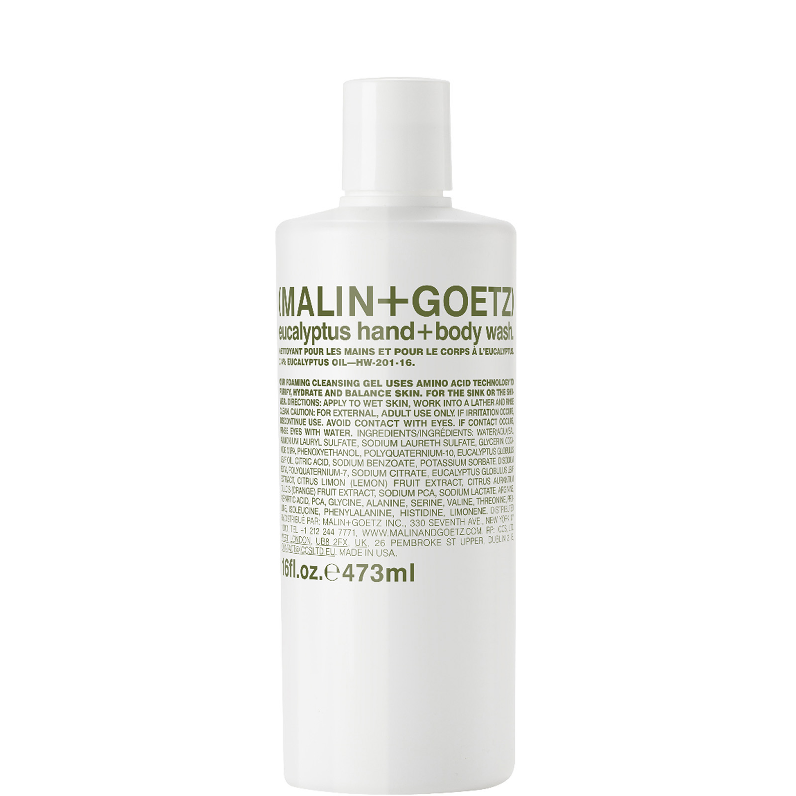cult MALIN + GOETZ Eucalyptus Hand + Body Wash 473ml