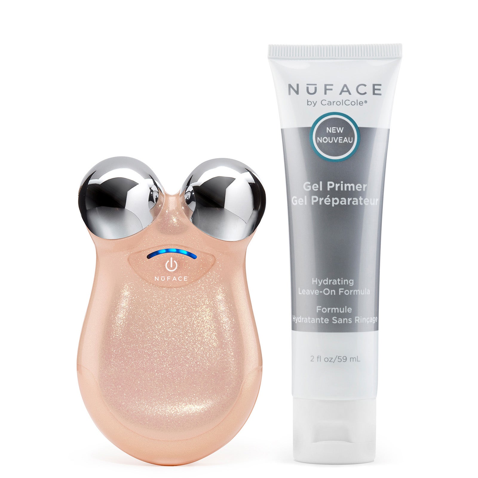 NuFACE Mini Facial Toning Device - Champagne Shimmer | Cult Beauty