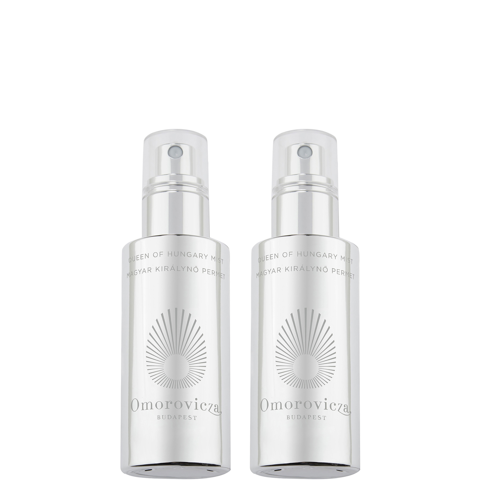 Omorovicza Queen of Hungary Mist 2本セット Omorovicza Queen of Hungary Mist Silver Duo | Cult Beauty