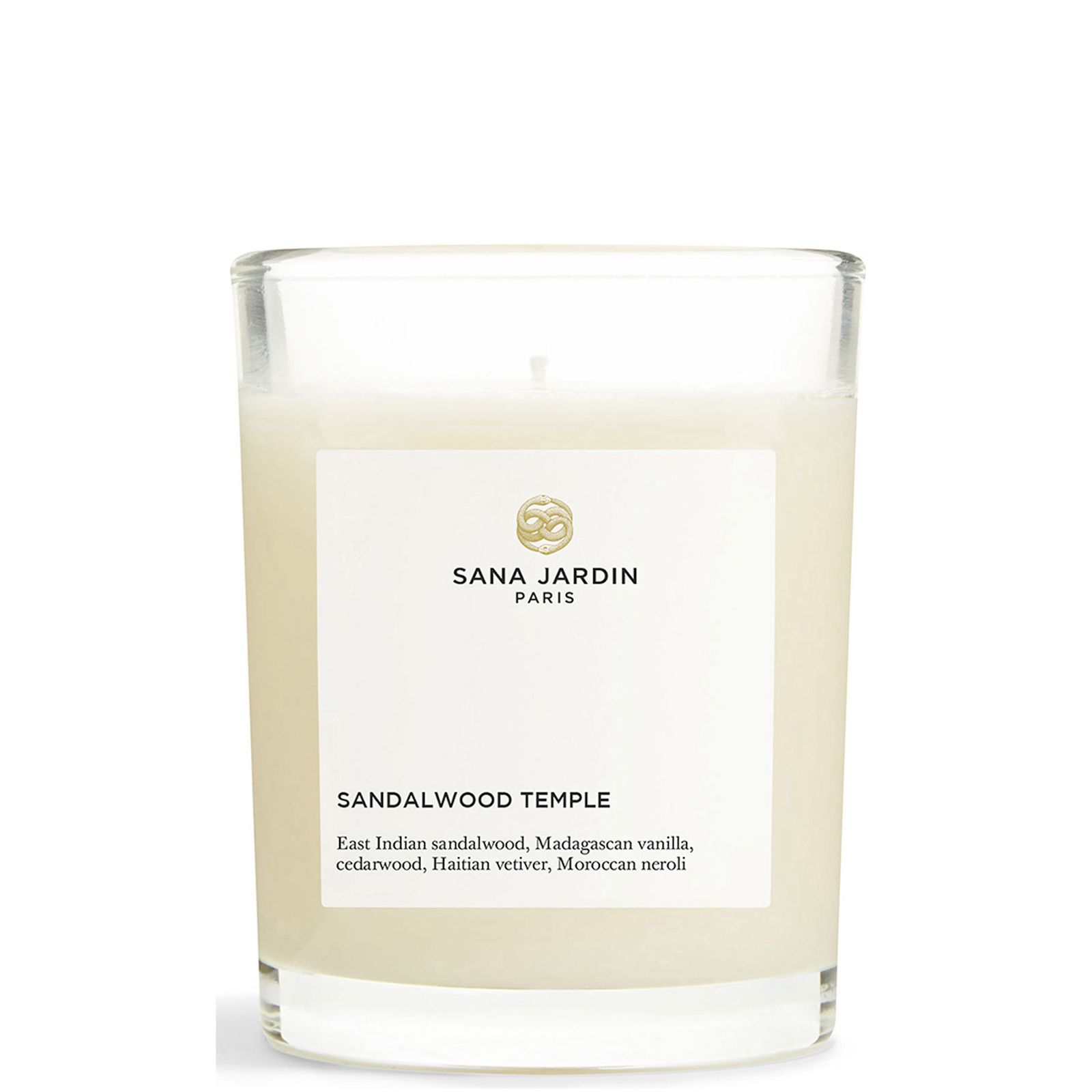 Sana Jardin Sandalwood Temple Scented Candle Cult Beauty