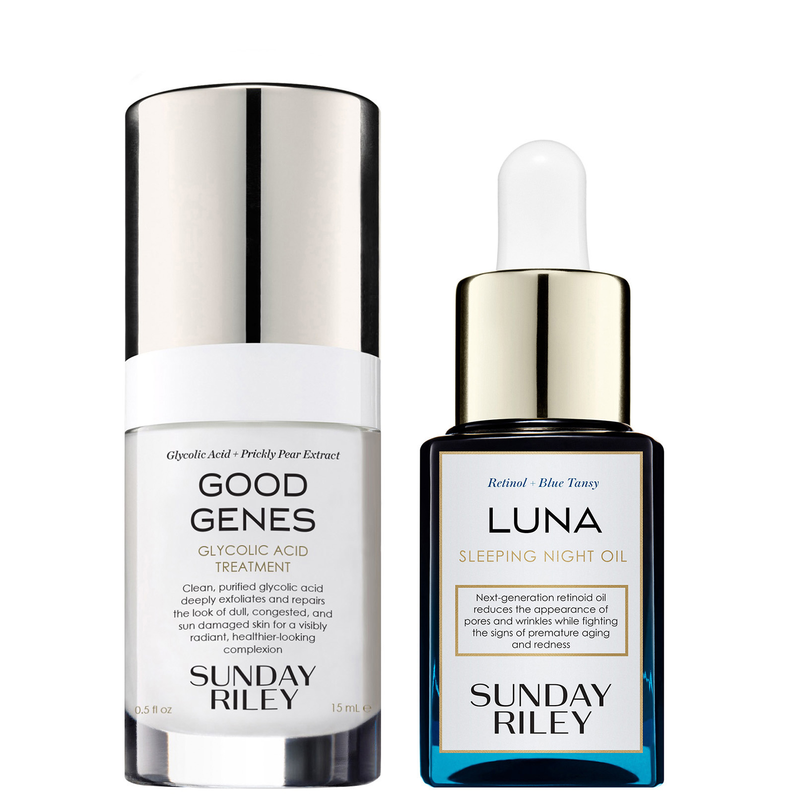 cult Sunday Riley Power Couple Total Transformation Kit 2 piece