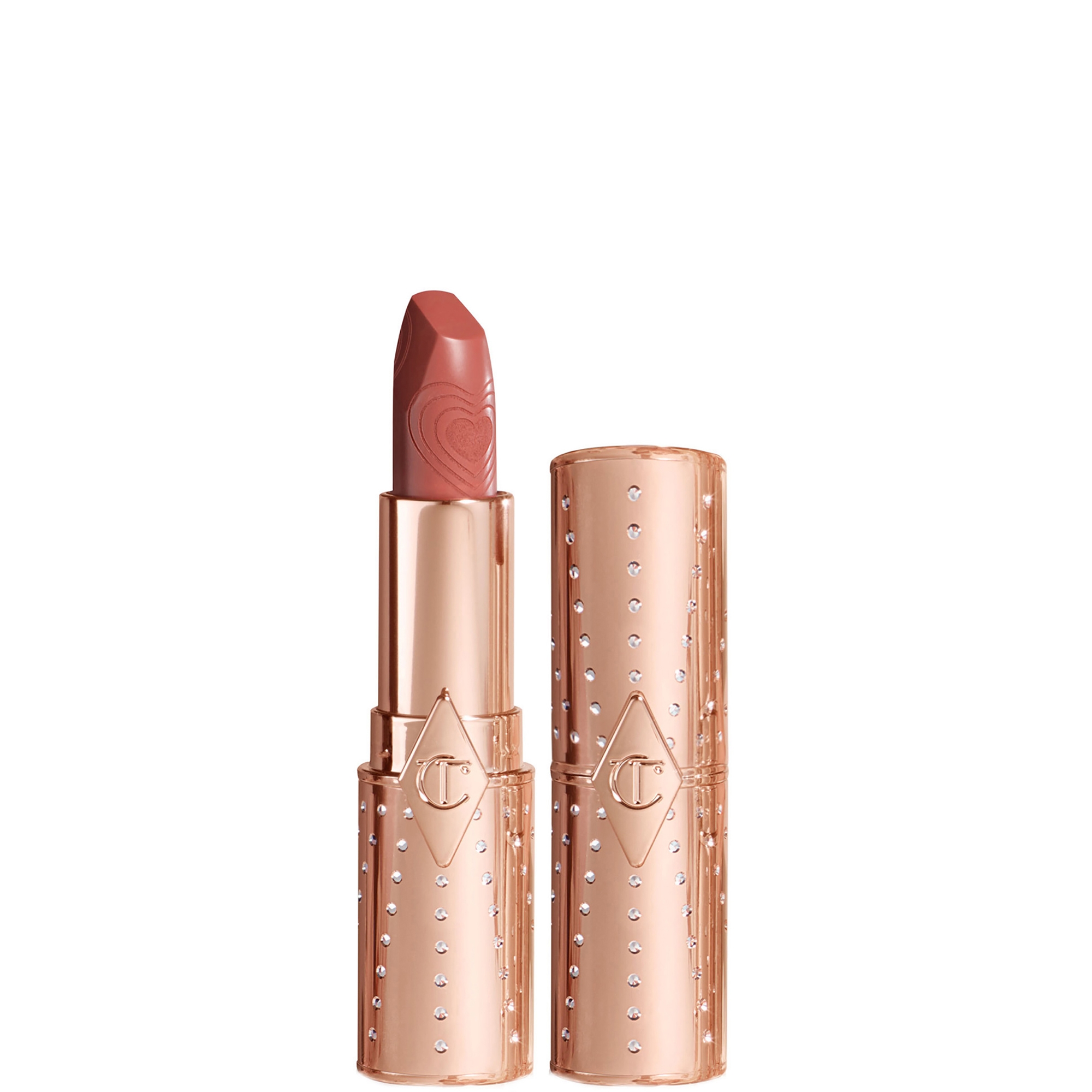 cult Charlotte Tilbury Look Of Love K.I.S.S.I.N.G Lipstick - Nude Romance