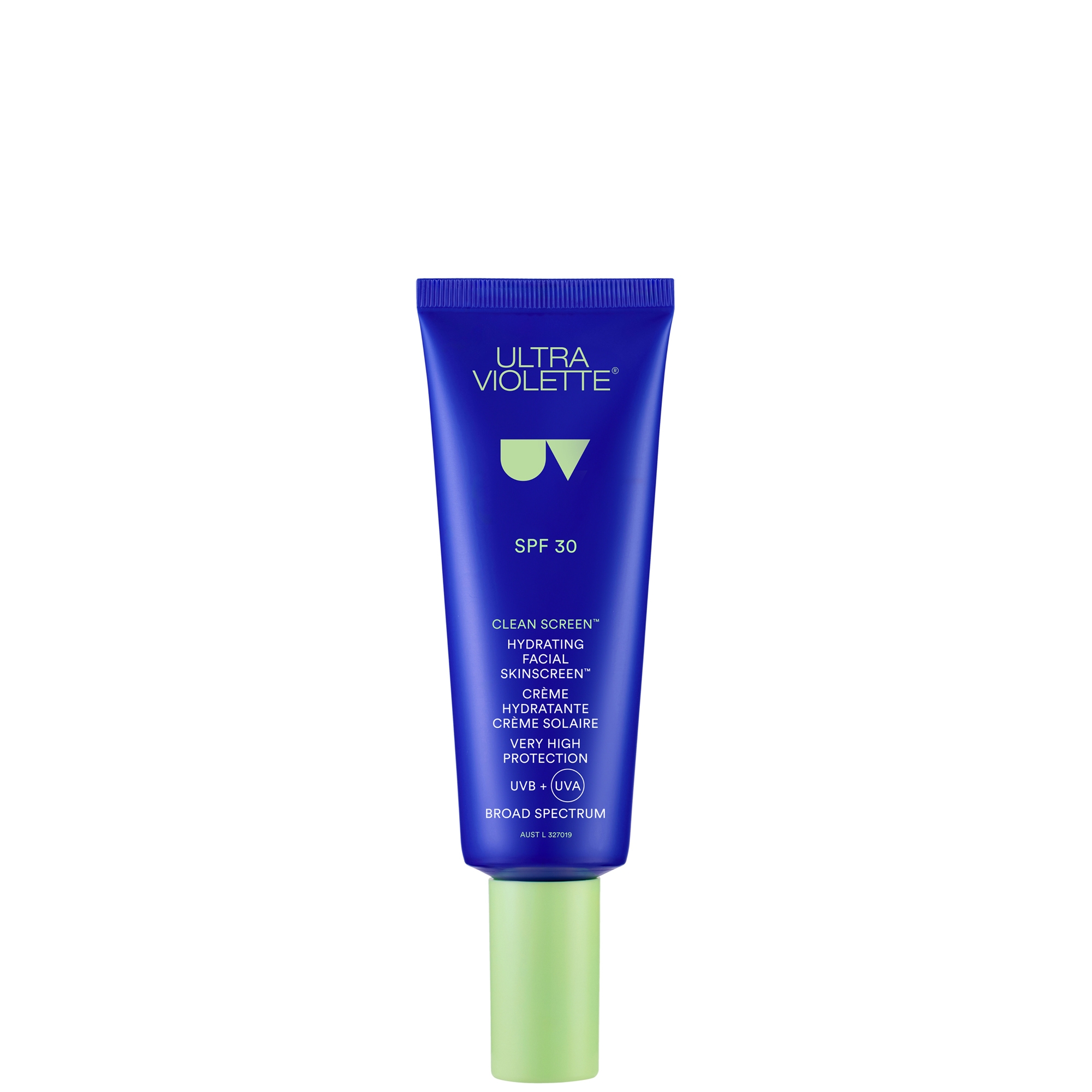 cult Ultra Violette Clean Screen Fragrance Free Sensitive Facial Skinscreen SPF 30