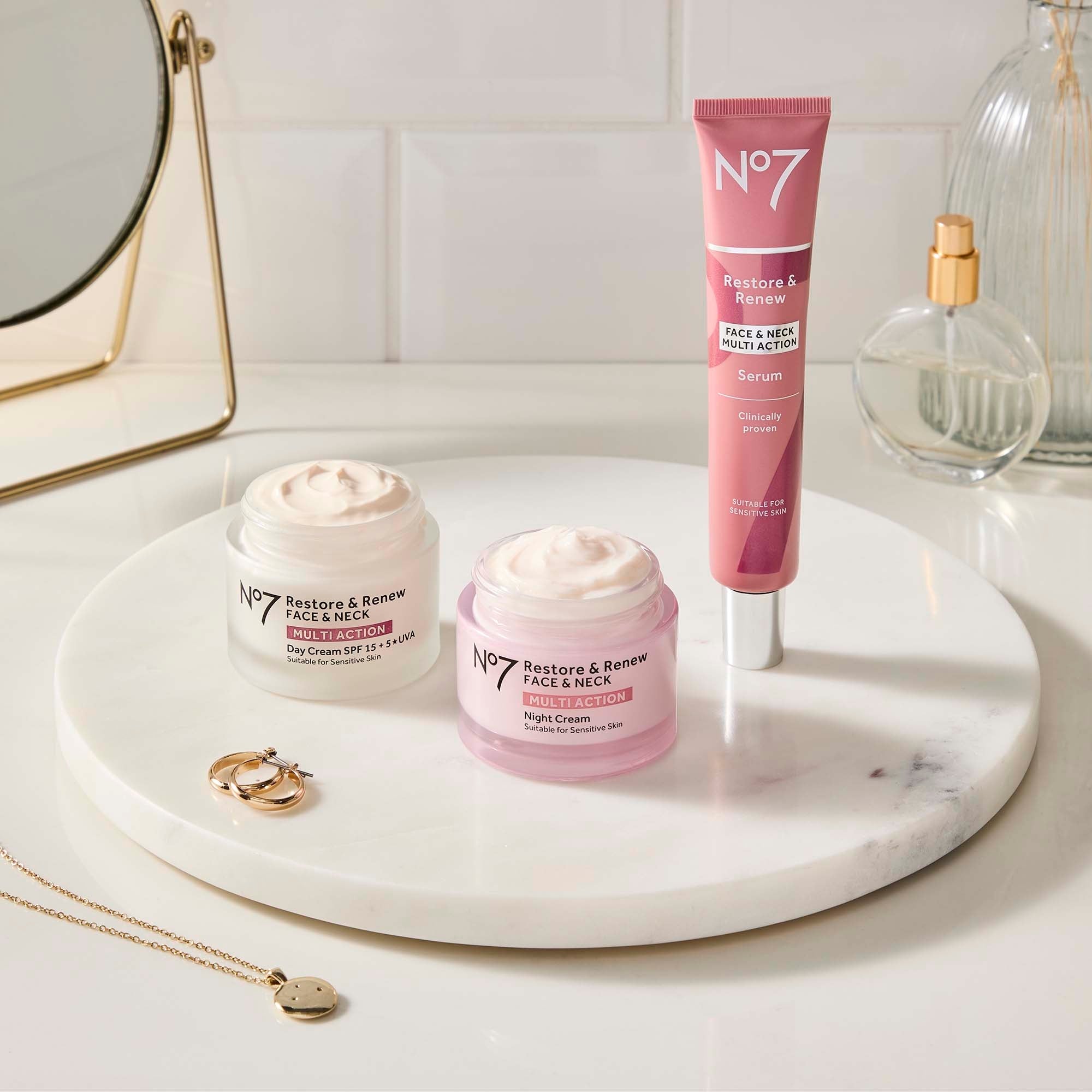 No7 Lift & Luminate Collection | No7 UK