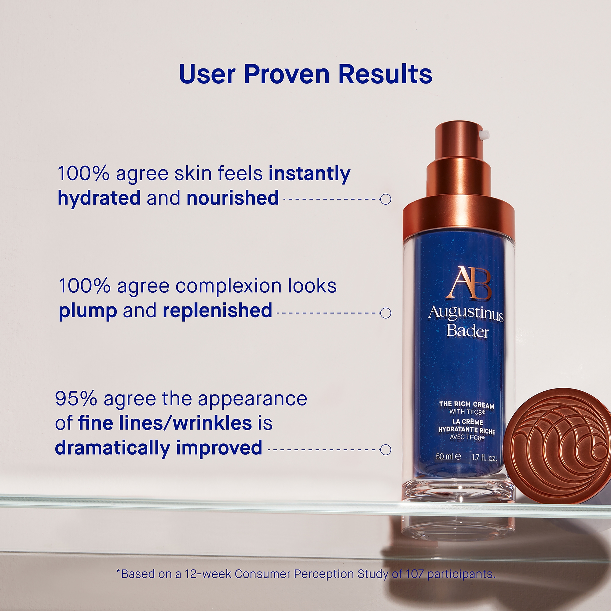 フェイスクリーム Augustinus Bader The Rich Cream 50ml Augustinus Bader The Rich Cream Gezichtscrème ✔️ online