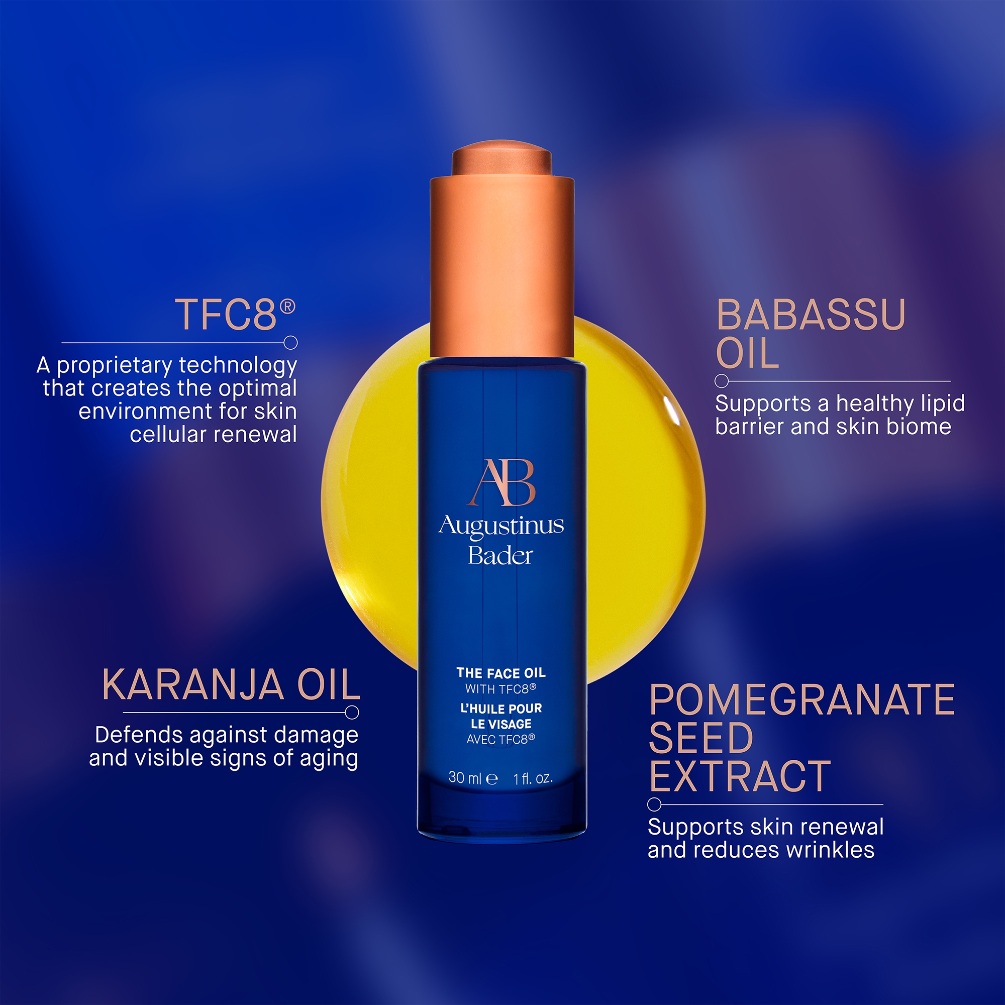 Augustinus Bader The Face Oil 30ml | Cult Beauty